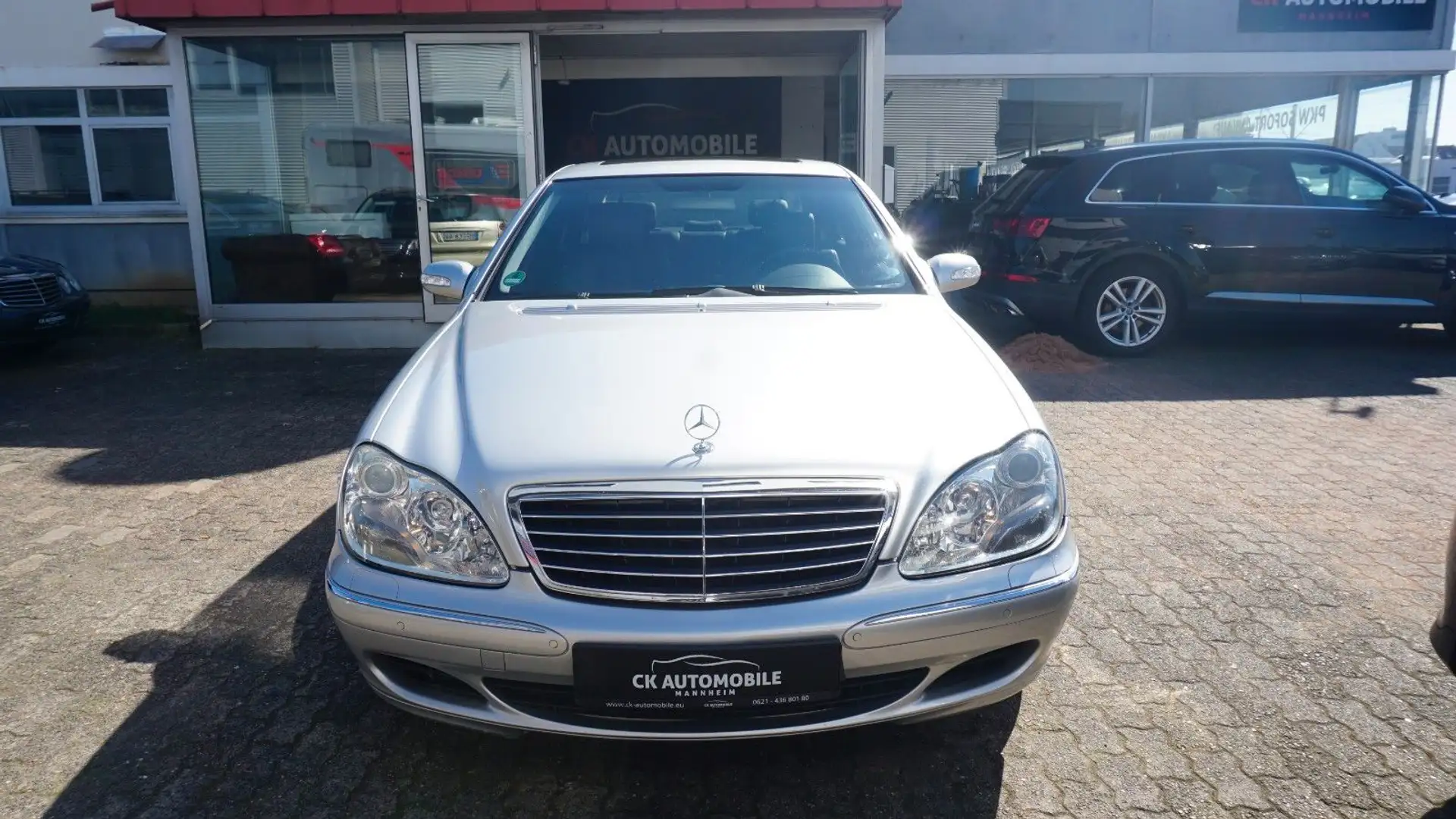 Mercedes-Benz S 350 L 4Matic NAVI LUFTFEDERUNG XENON GSDH AHK srebrna - 2