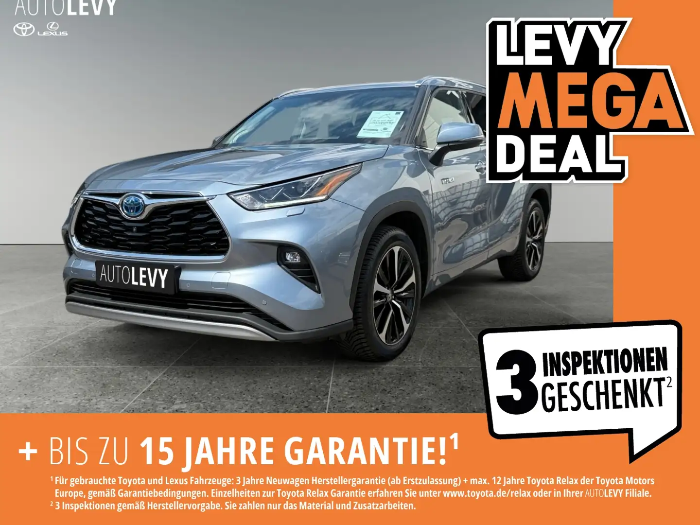 Toyota Highlander 2.5 Luxury +Allwetter+Sitzkühlung+SHZ+ - 1