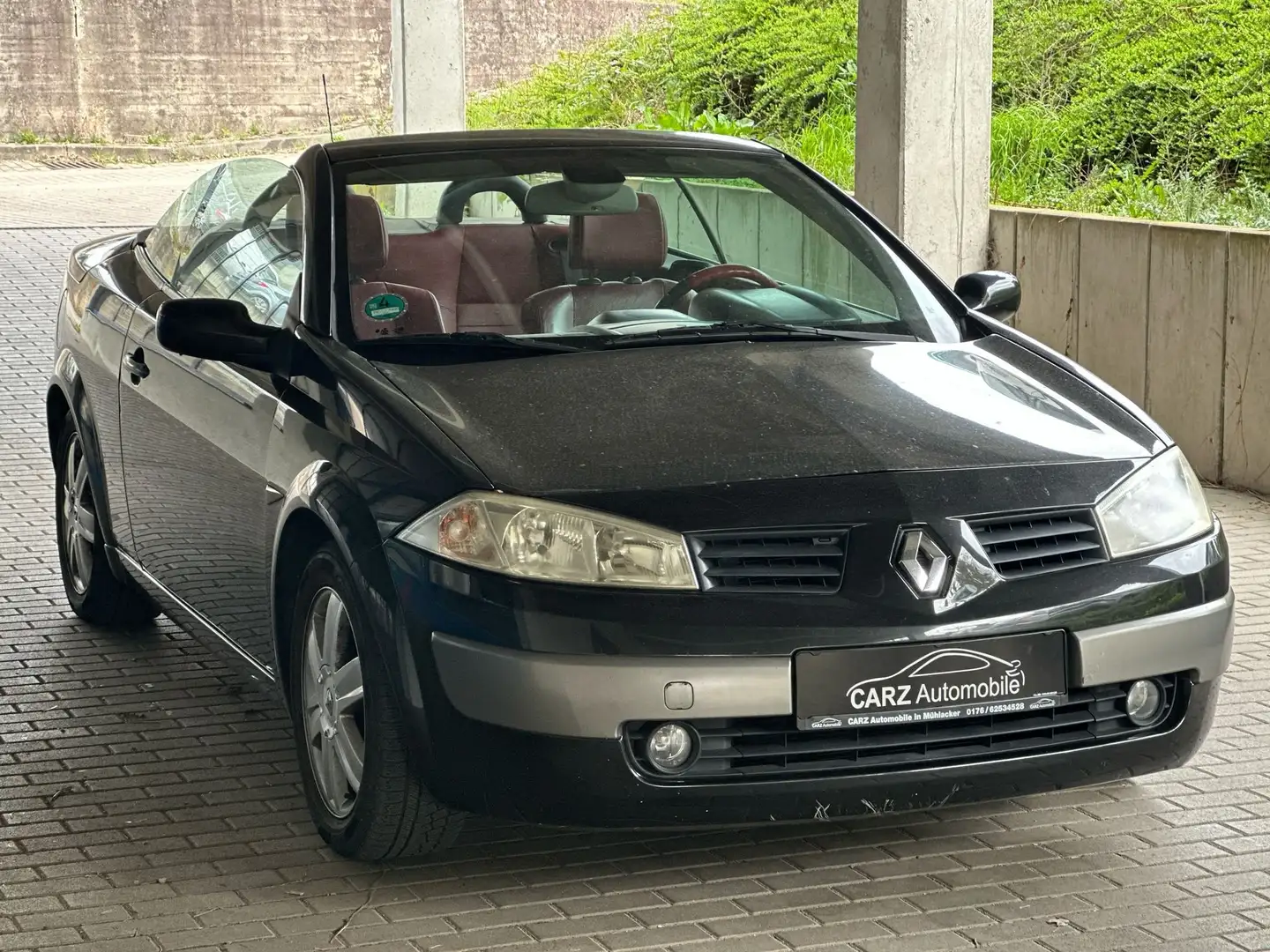 Renault Megane 2.0 Coupe-Cabriolet Authenique ** VOLLLEDER** Schwarz - 2