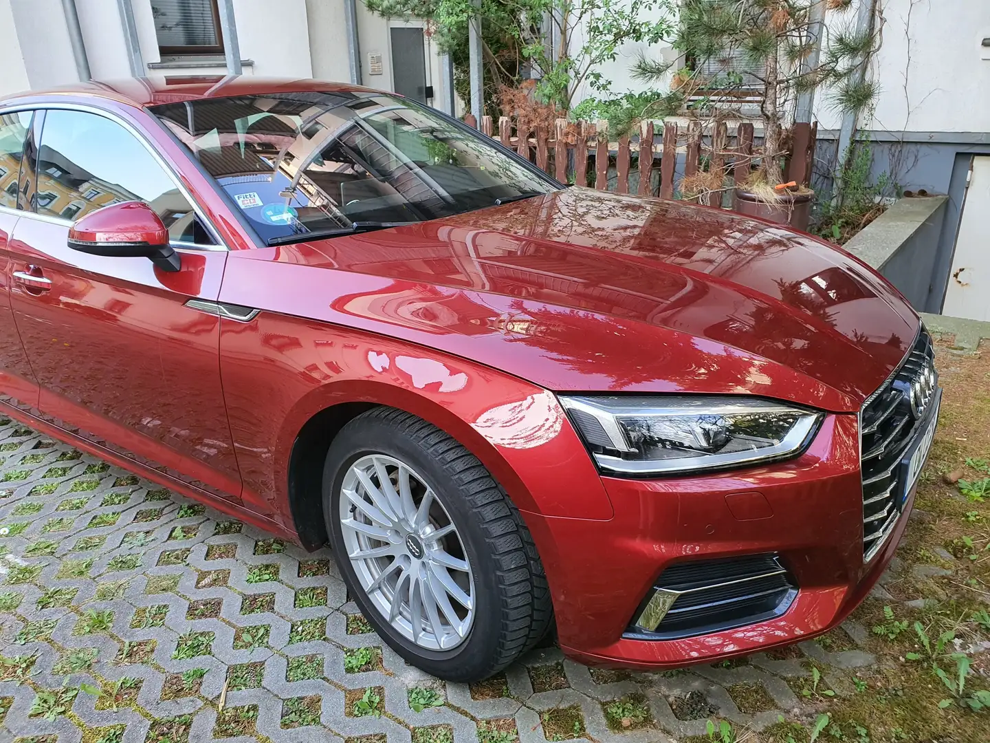 Audi A5 Sportback 40 TDI quattro S tronic design Rot - 1