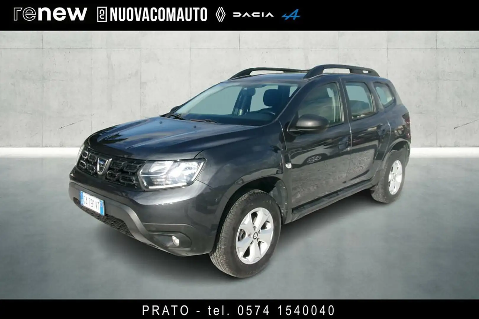Dacia Duster 1.5 blue dci Comfort 4x2 s&s 115cv my19 Grigio - 1