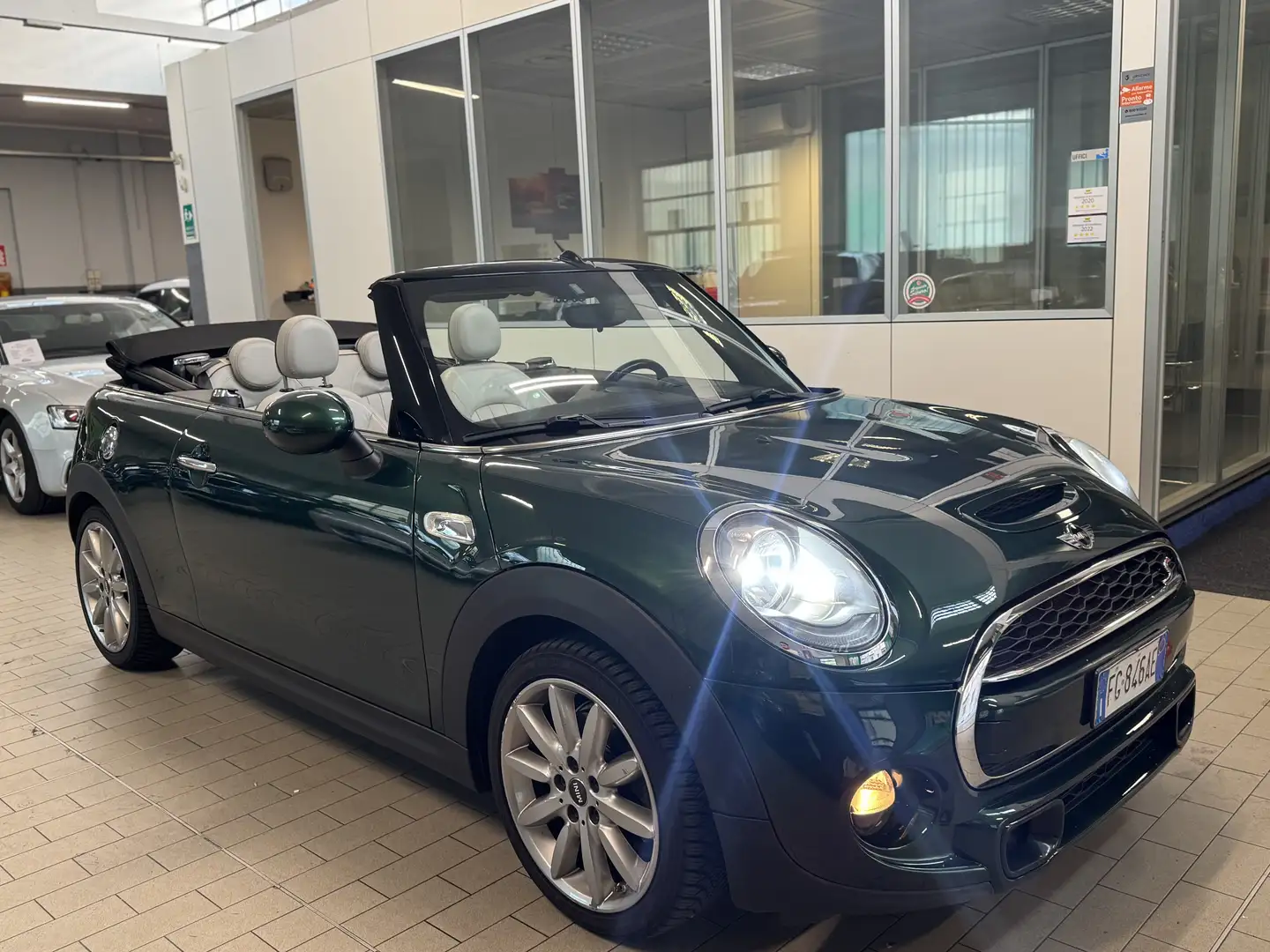 MINI Cooper S Cabrio 2.0 auto BRITISH GREEN TAGLIANDI MINI PREZZO REALE Verde - 1