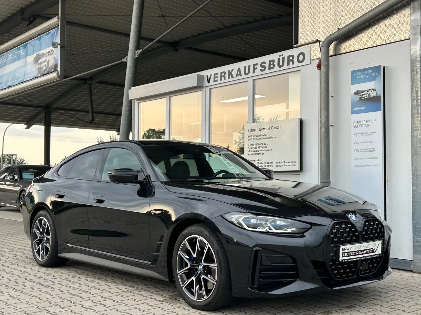 BMW 440 Mi xDrive Gran Coupé AHK/HUD 2 JAHRE GARANTIE Schwarz - 2