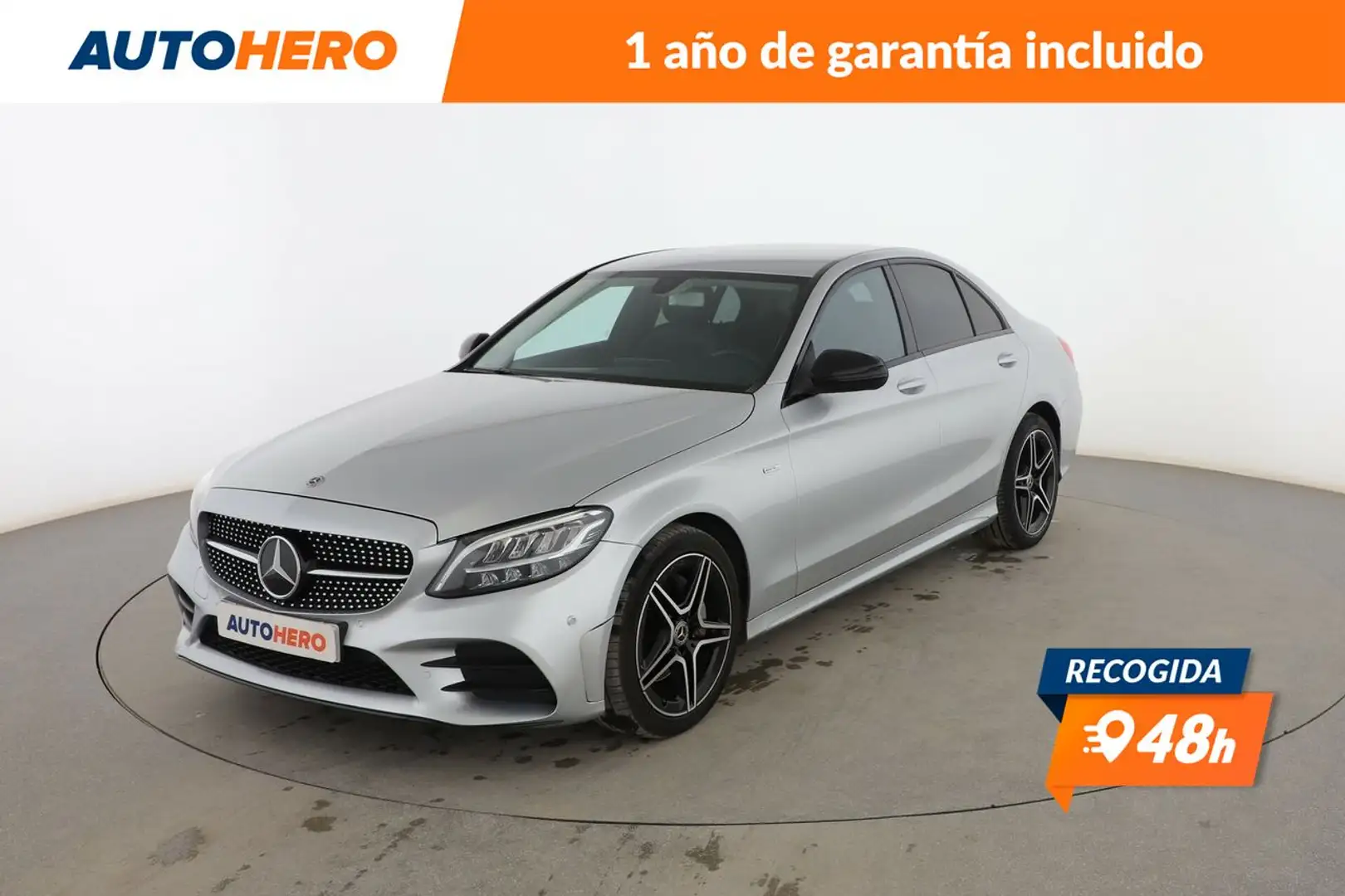 Mercedes-Benz C 200 d AMG Line Plateado - 1