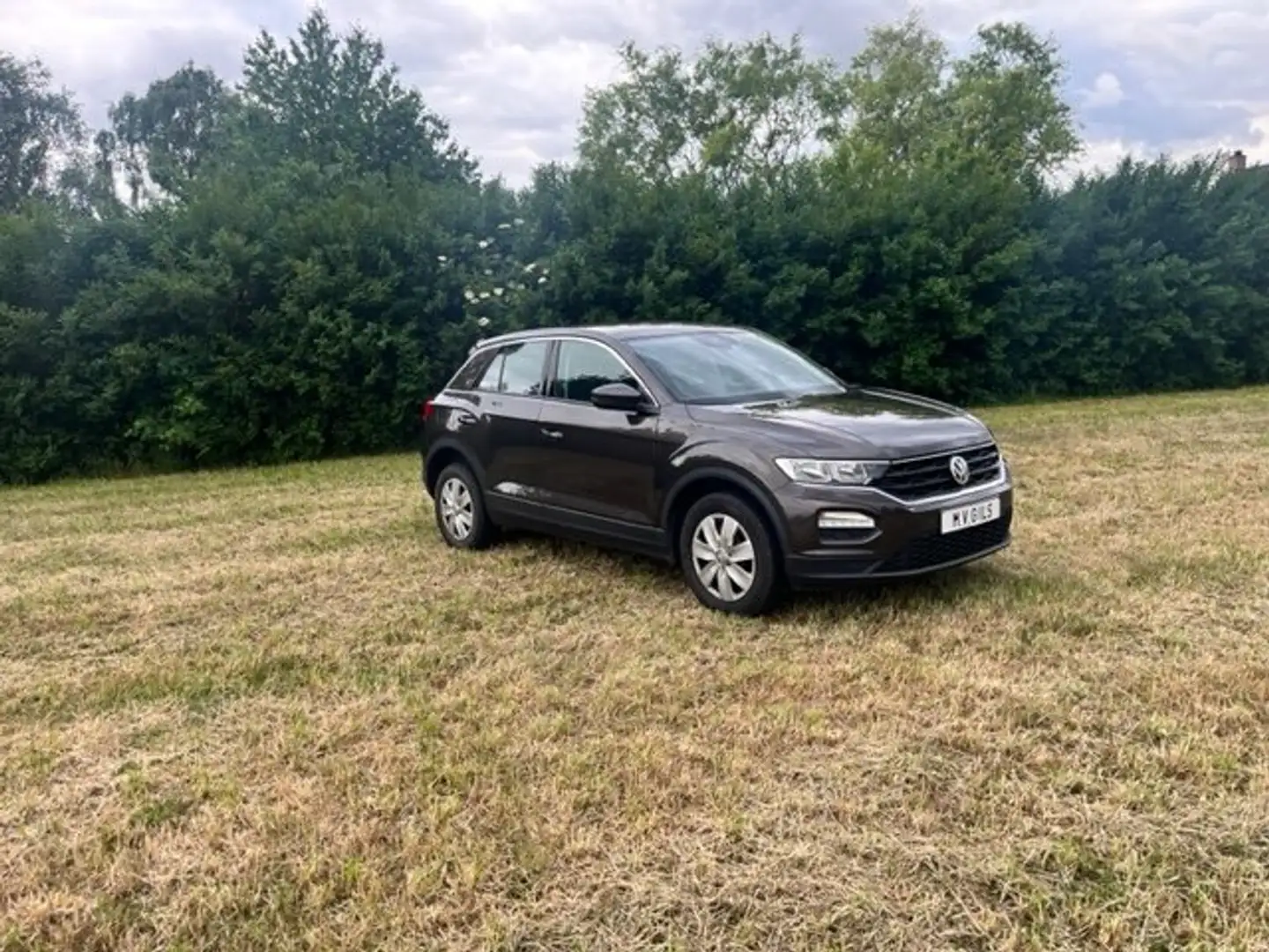 Volkswagen T-Roc 1.0 TSI 115 pk, OPF,71000 km,Belgische wagen Brun - 1