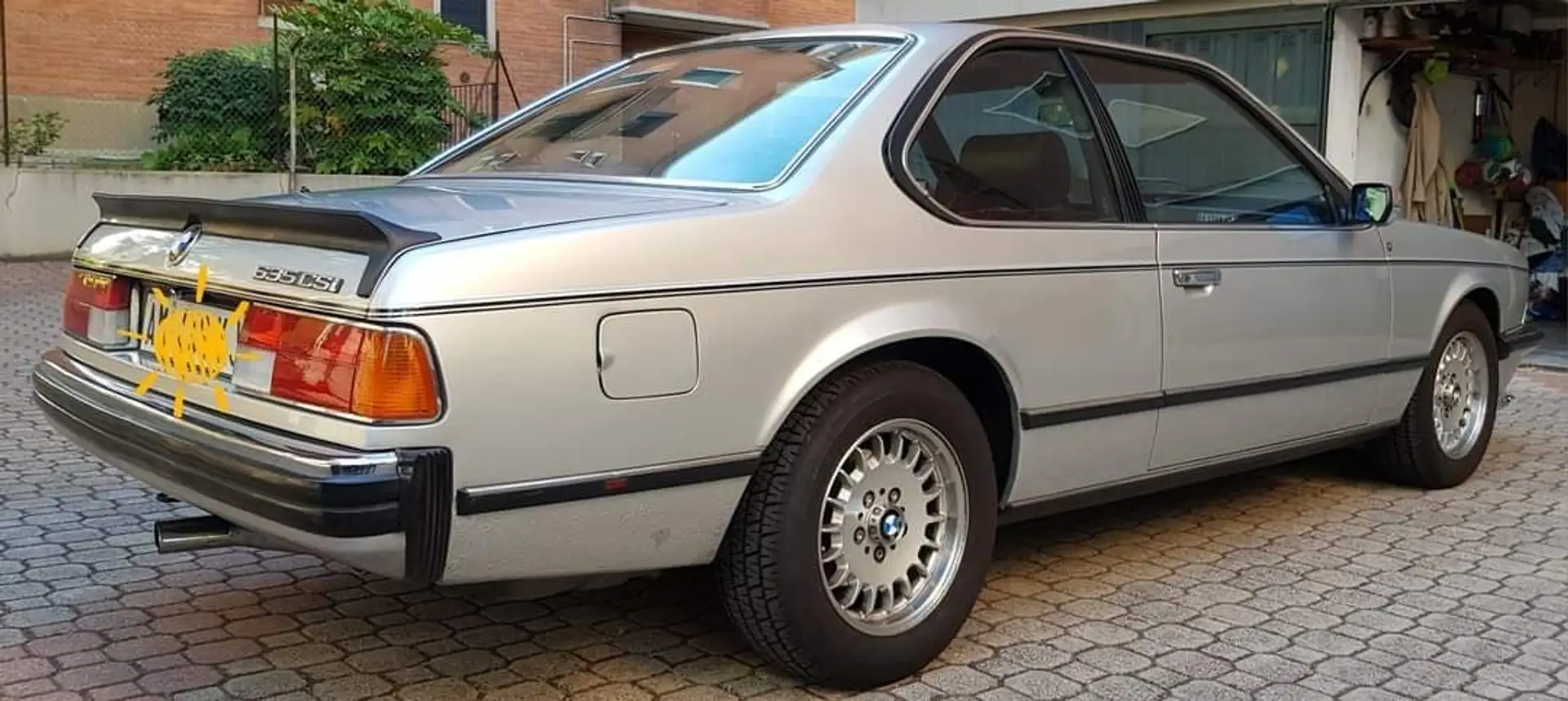 BMW 635 3.5 CSi Srebrny - 1