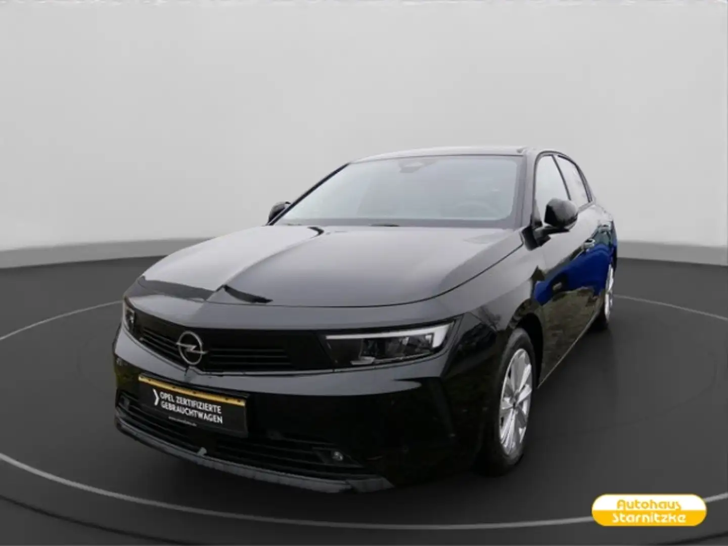 Opel Astra Elegance L 1.2 DI 96kW 5TRG AT +AHK+NAVI+KEYLESS O Zwart - 1
