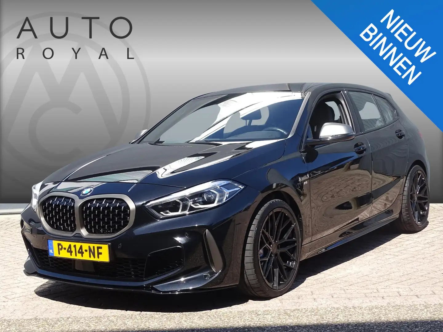 BMW 135 1-serie M135i xDrive M Aerodynamica 306 Pk - KEYLE Zwart - 1