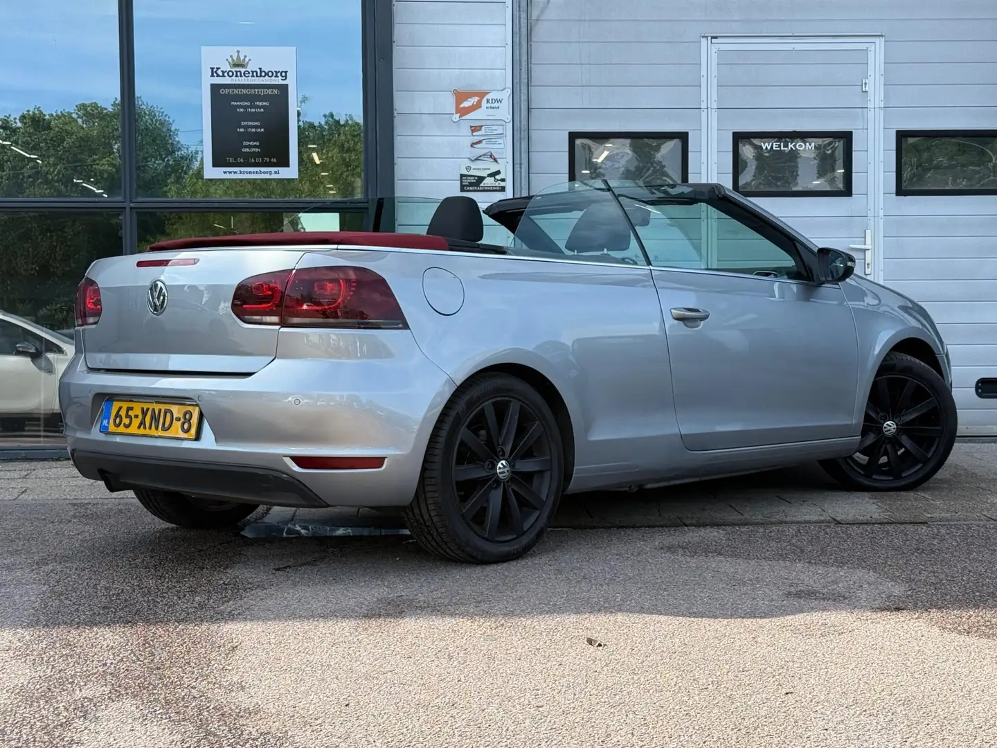 Volkswagen Golf Cabriolet 1.2 TSI BlueMotion, CABRIO, NAP, AIRCO Grijs - 2