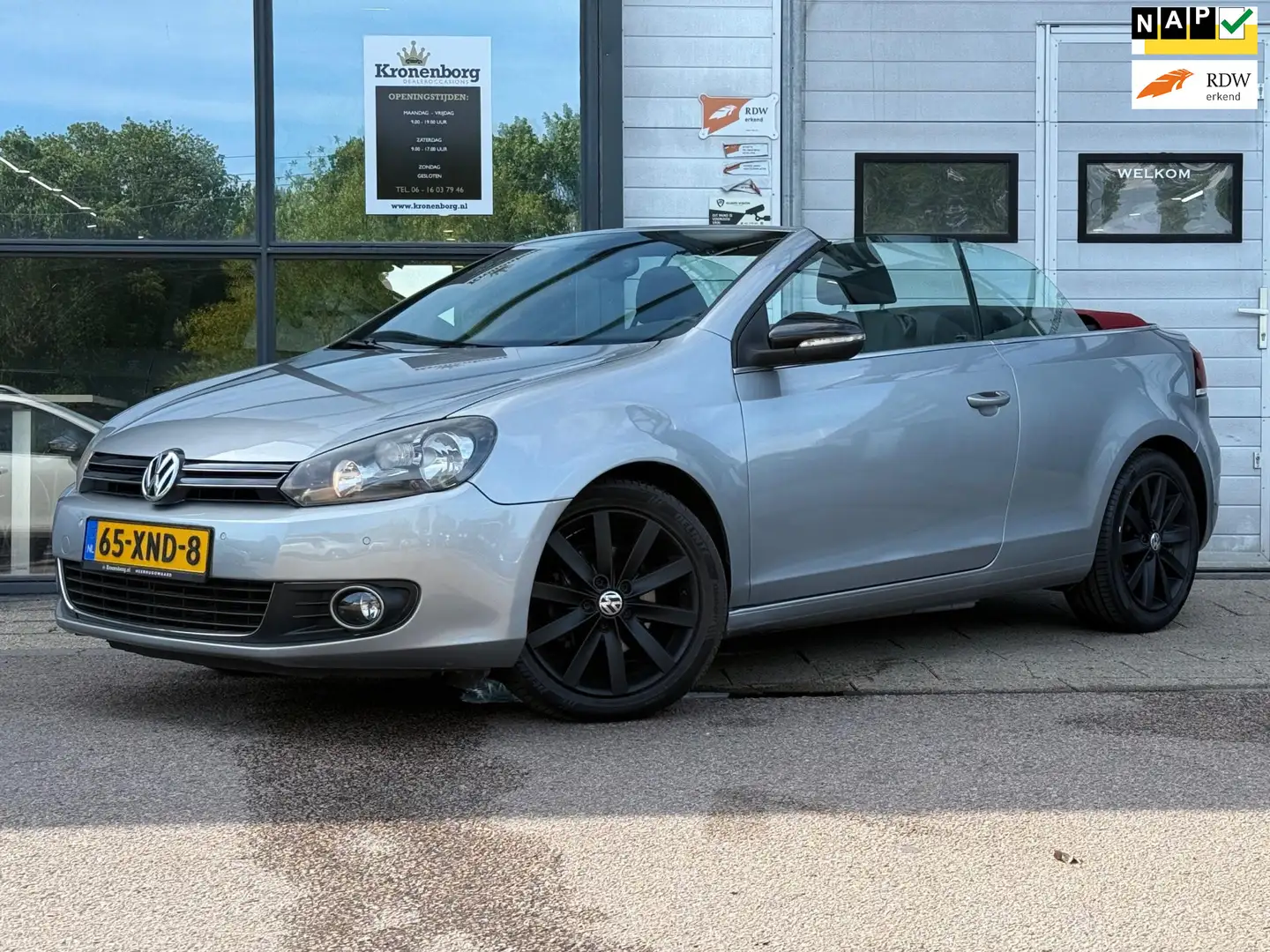 Volkswagen Golf Cabriolet 1.2 TSI BlueMotion, CABRIO, NAP, AIRCO Grijs - 1