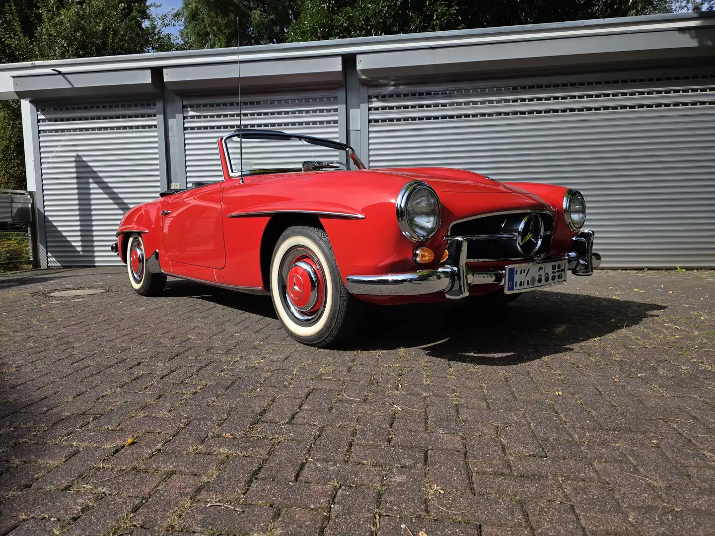 Mercedes-Benz 190 SL Nut & Bolt Fullrestauration Rot - 2