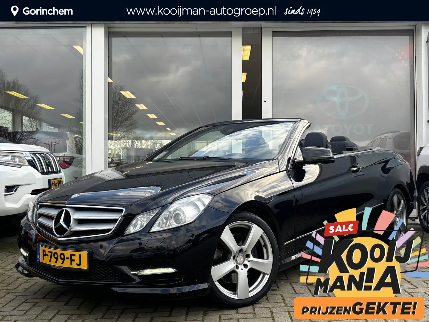 Mercedes-Benz E 250 Cabrio CGI Elegance | Leder | Stoelverwarming | 18 Zwart - 1