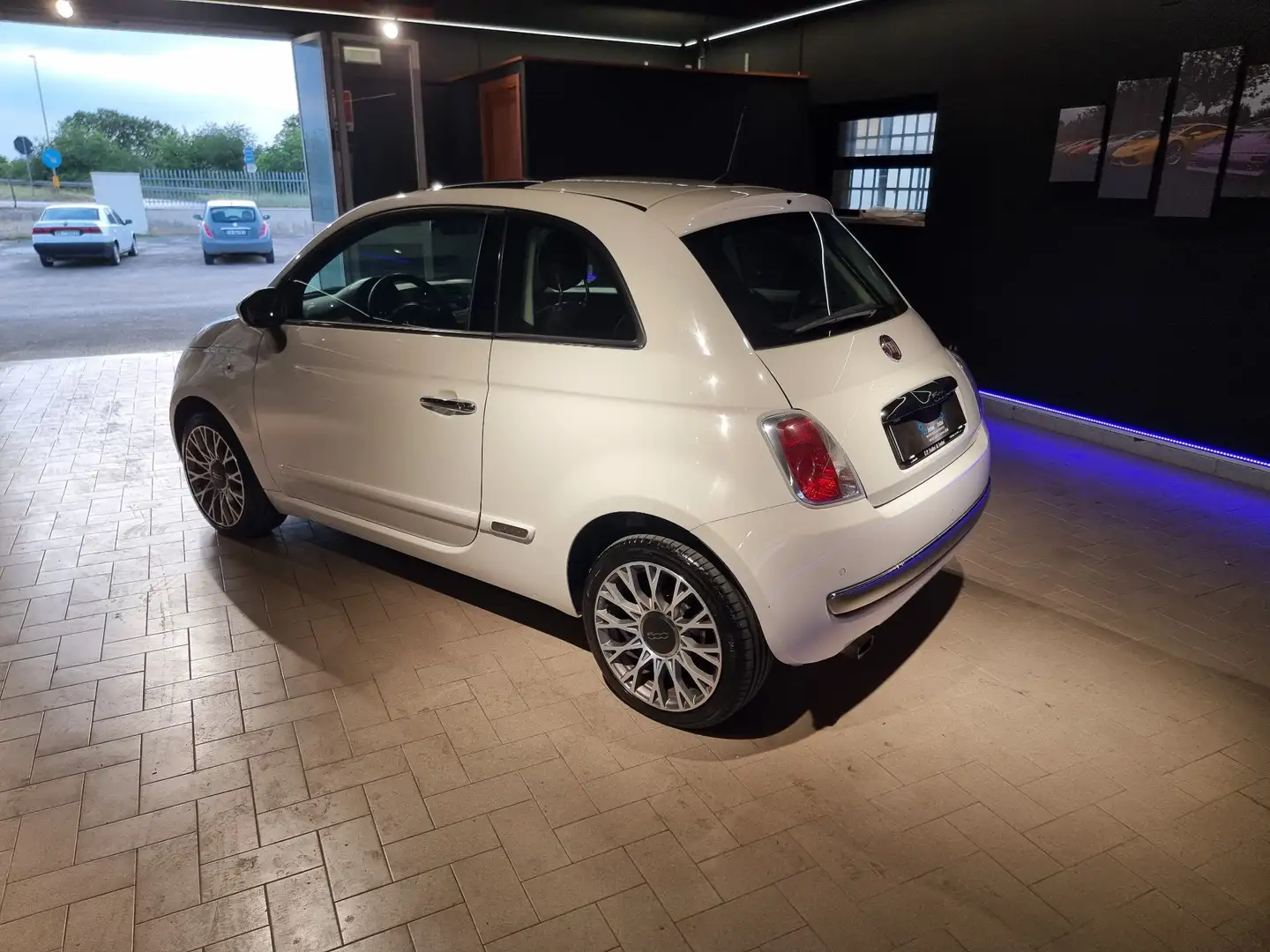 Fiat 500 1.2 Lounge 69cv my14 Bianco - 2