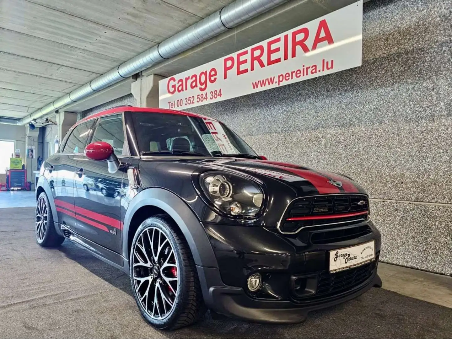 MINI John Cooper Works Countryman ALL 4 AUTO HARMAN KARDON PANO CUIR NAVI Negro - 1