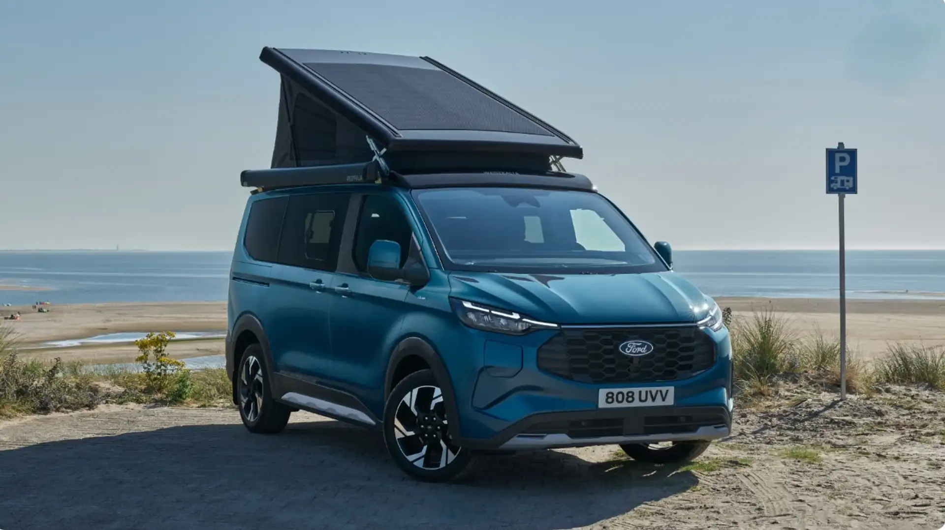 Ford Transit Custom 2.0 EcoBlue 320 L1 AWD  Nugget Blauw - 1