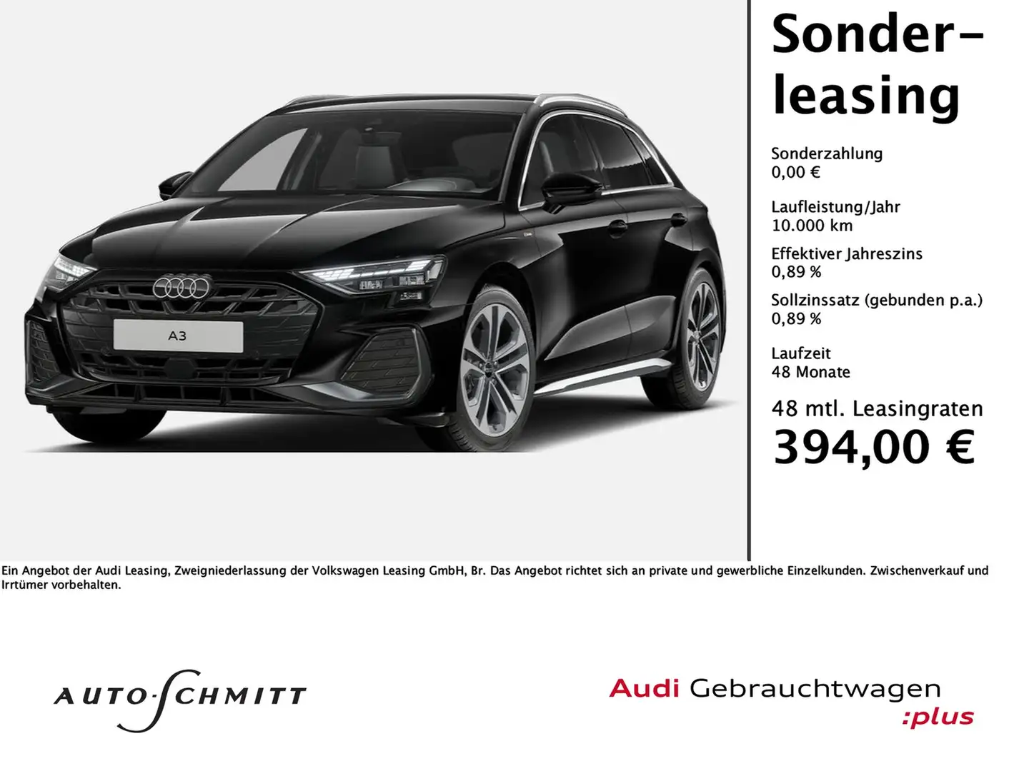 Audi A3 Sportback 35 TFSI S line Matrix LED ACC Navi Ka... Schwarz - 1