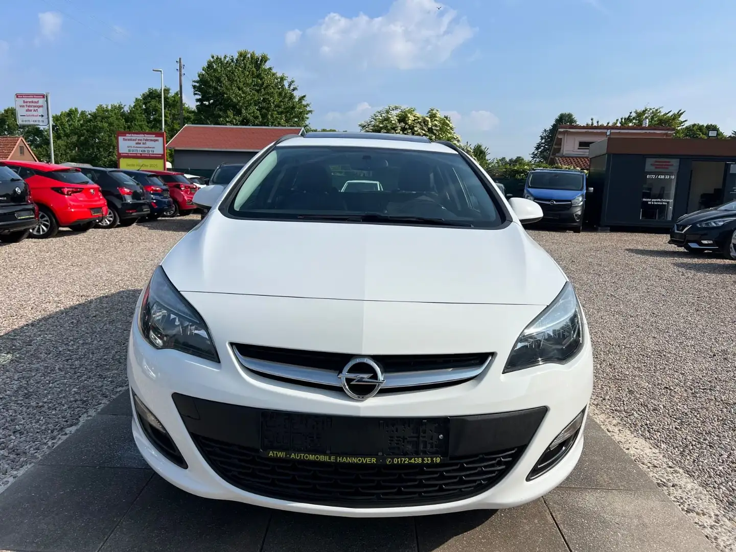 Opel Astra J Sports Tourer Style Sport Lenkrad Bianco - 2