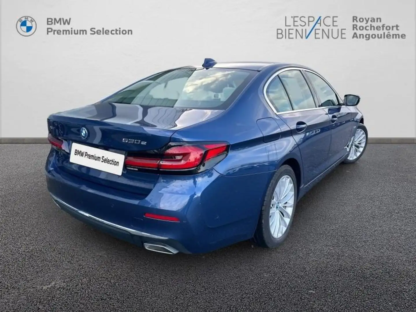 BMW 530 530eA xDrive 292ch Luxury Steptronic Bleu - 2
