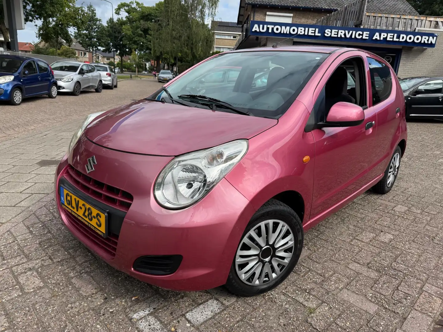 Suzuki Alto 1.0 Base VVT *NW. APK*AIRCO*ELEKTR. RAMEN*STUURBEK Rouge - 1