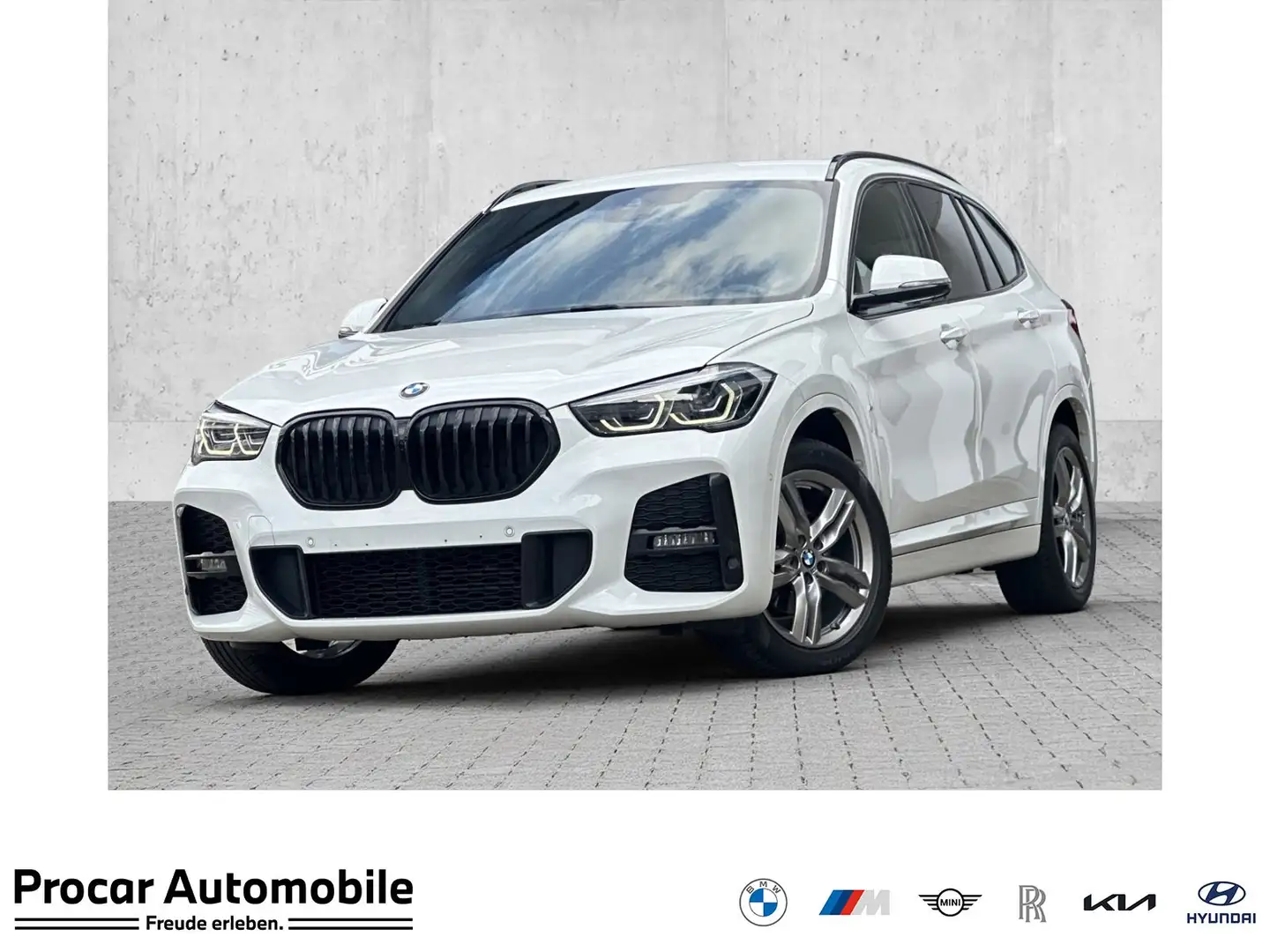 BMW X1 sDrive18d M Sport LED Navi PA PDC Aut. Tempo. Blanco - 1