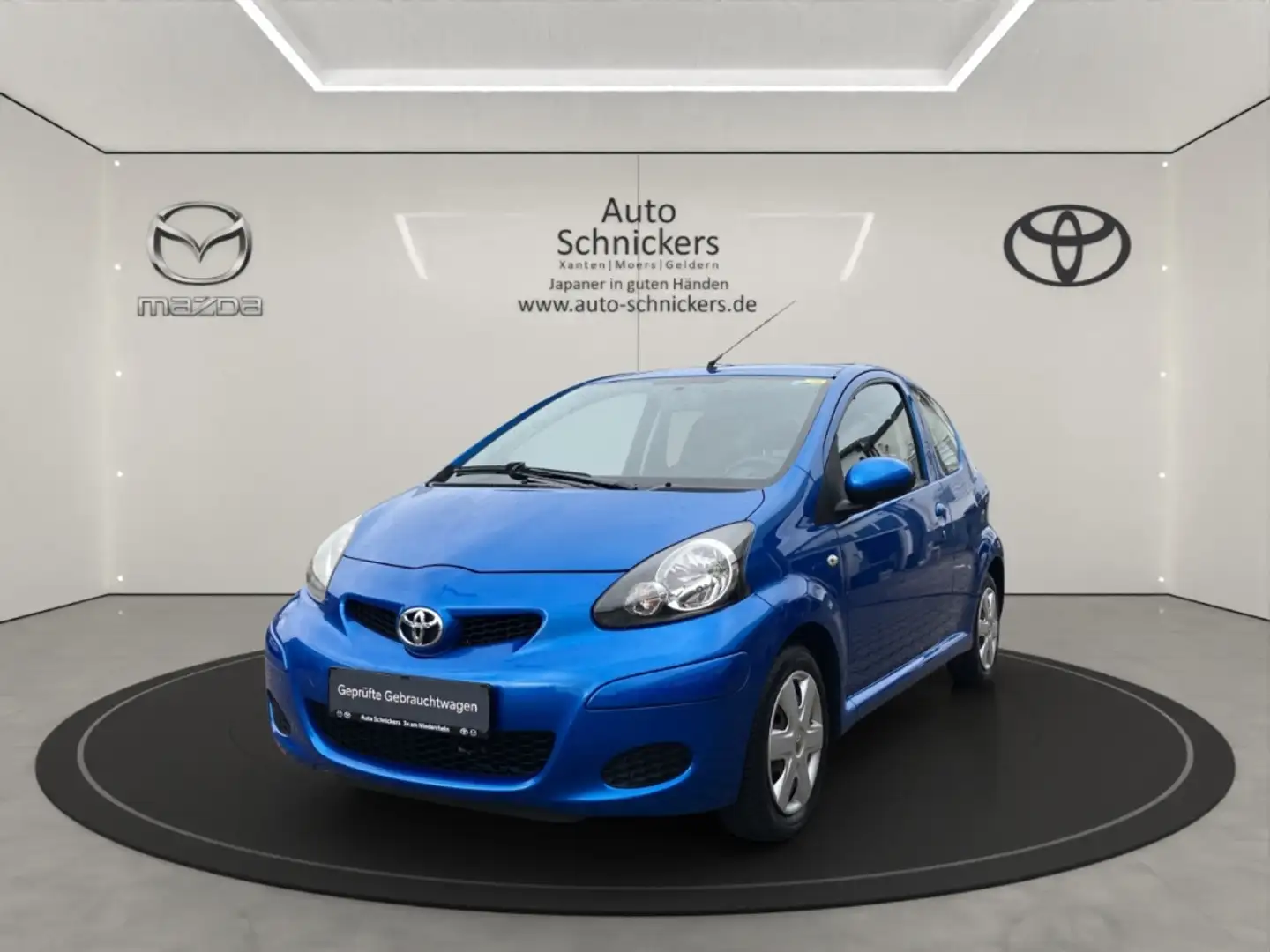Toyota Aygo Cool 1.0+KLIMA+GJ-RÄDER !! Blauw - 1