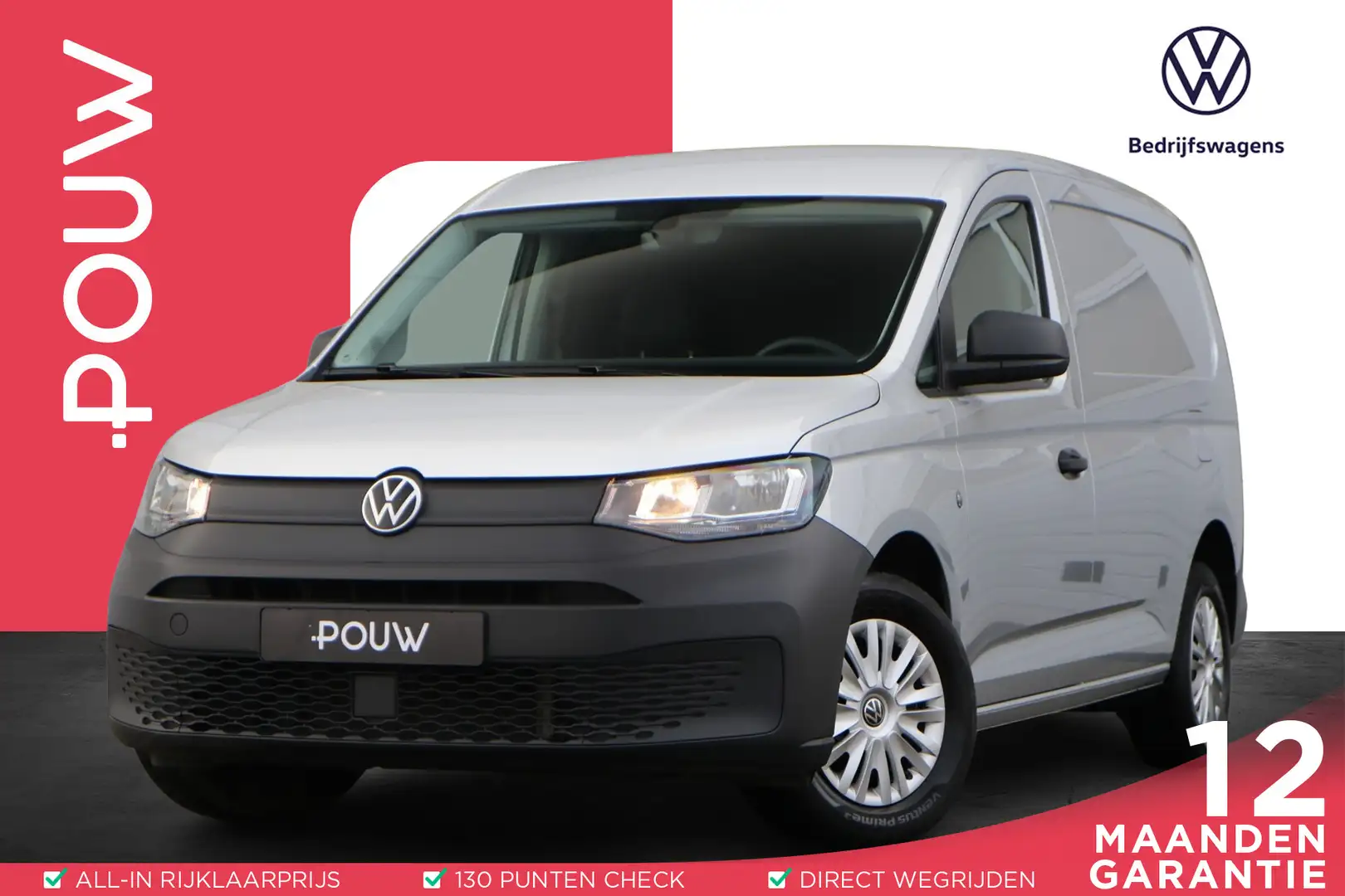 Volkswagen Caddy Cargo Maxi 2.0 TDI 75pk Comfort | Navigatie | App Zilver - 1