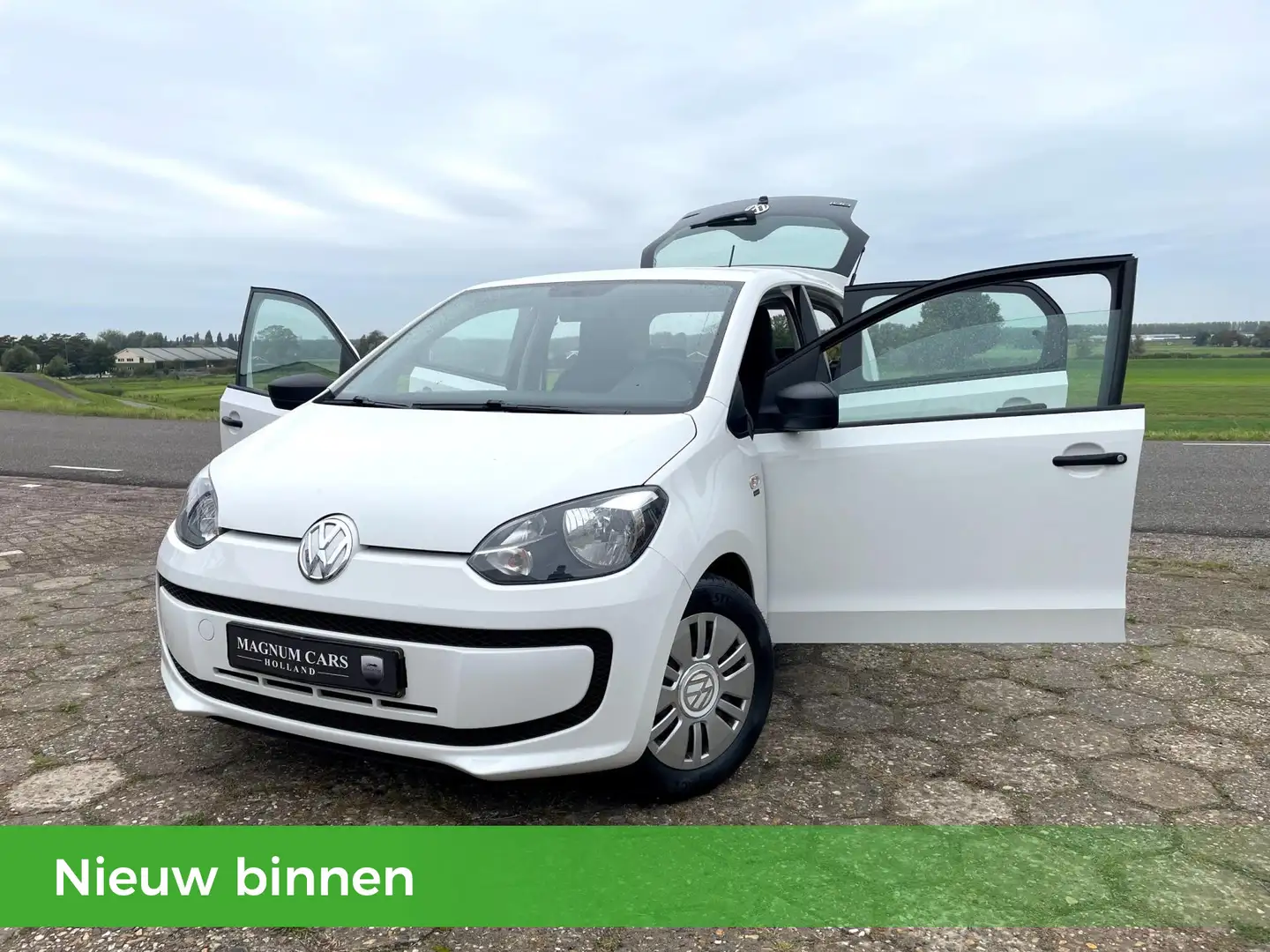 Volkswagen up! 1.0 5DRS NAP NL AUTO| AIRCO| NIEUWE APK Weiß - 1