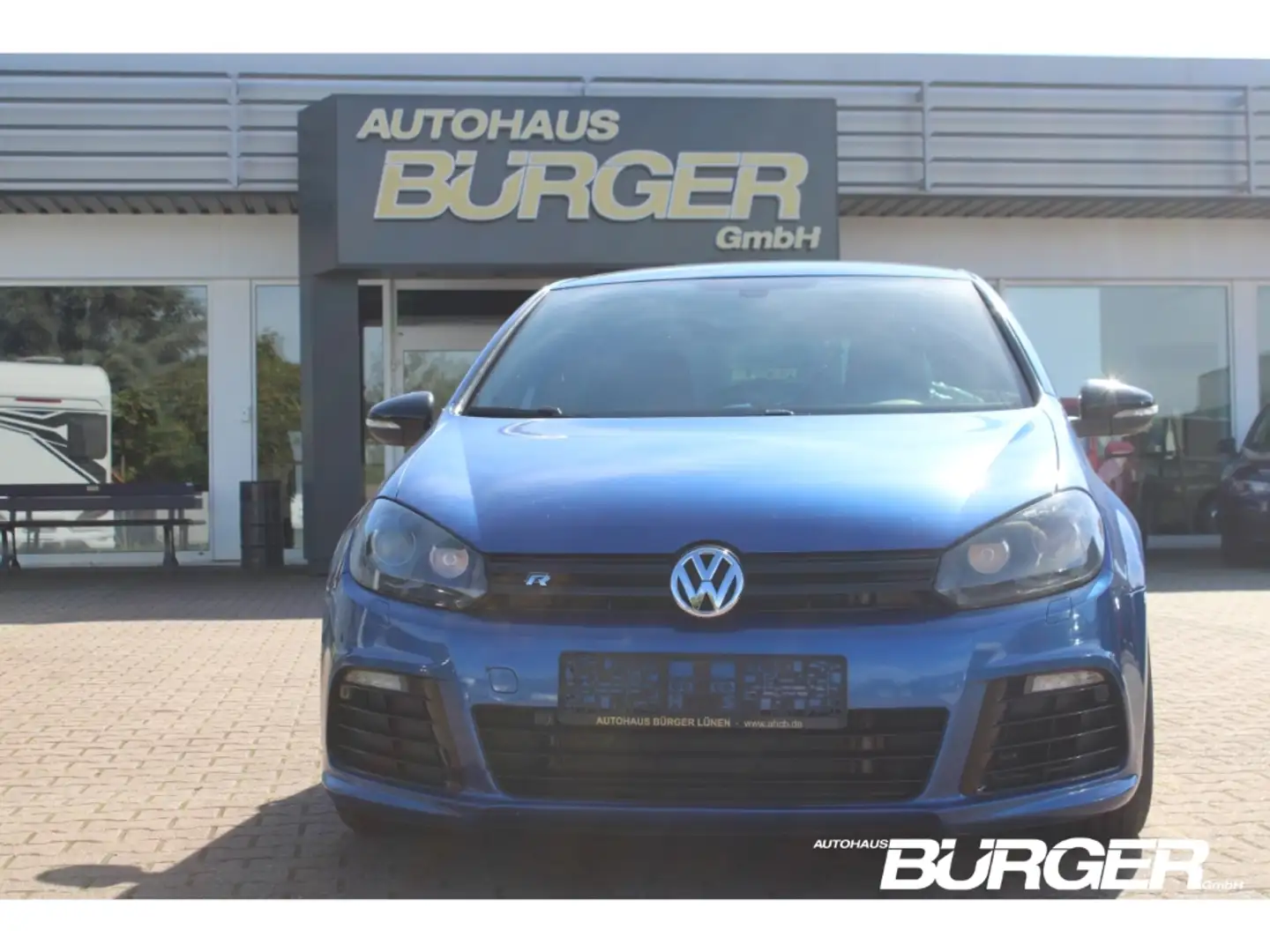 Volkswagen Golf R VI Navi SitzHZG Tempo PDC v+h Allrad Auspuffanla Blu/Azzurro - 2