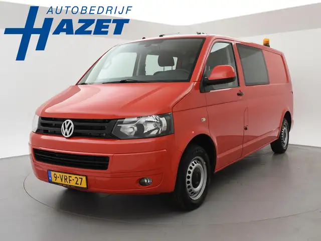 Volkswagen T5 Transporter 2.0 TDI L2H1 *30.291 KM!* DUBBEL CABINE - MARGE 1e