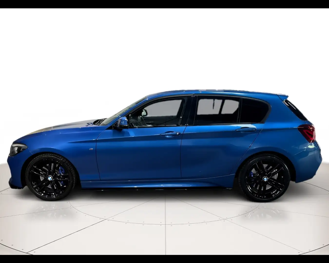BMW 118 i Msport 5p Bleu - 2