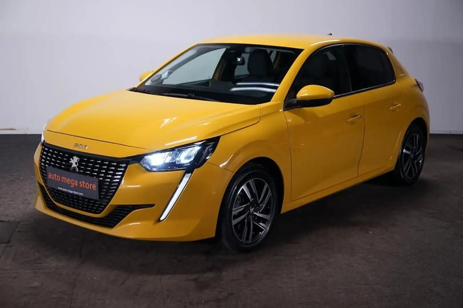 Peugeot 208 1.2 PureTech Allure*Kamera*LED*Sitzheizung* Gelb - 1
