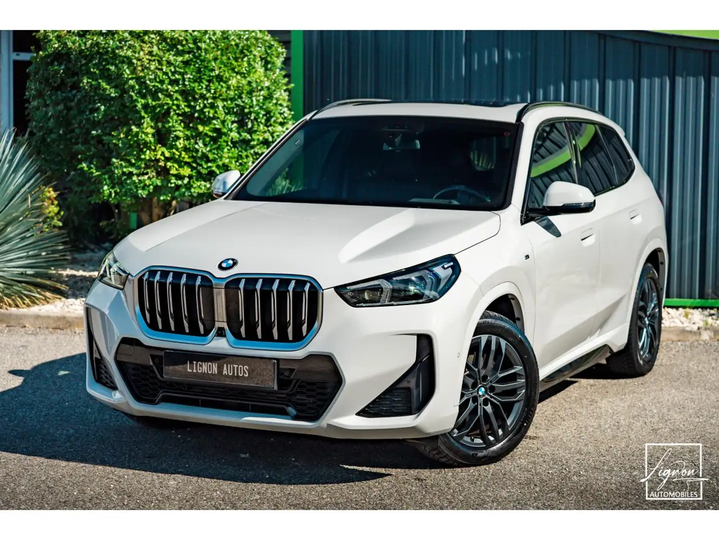 BMW X1 X1 XDrive 23d M Sport Mildhybrid 211 ch Blanc - 1