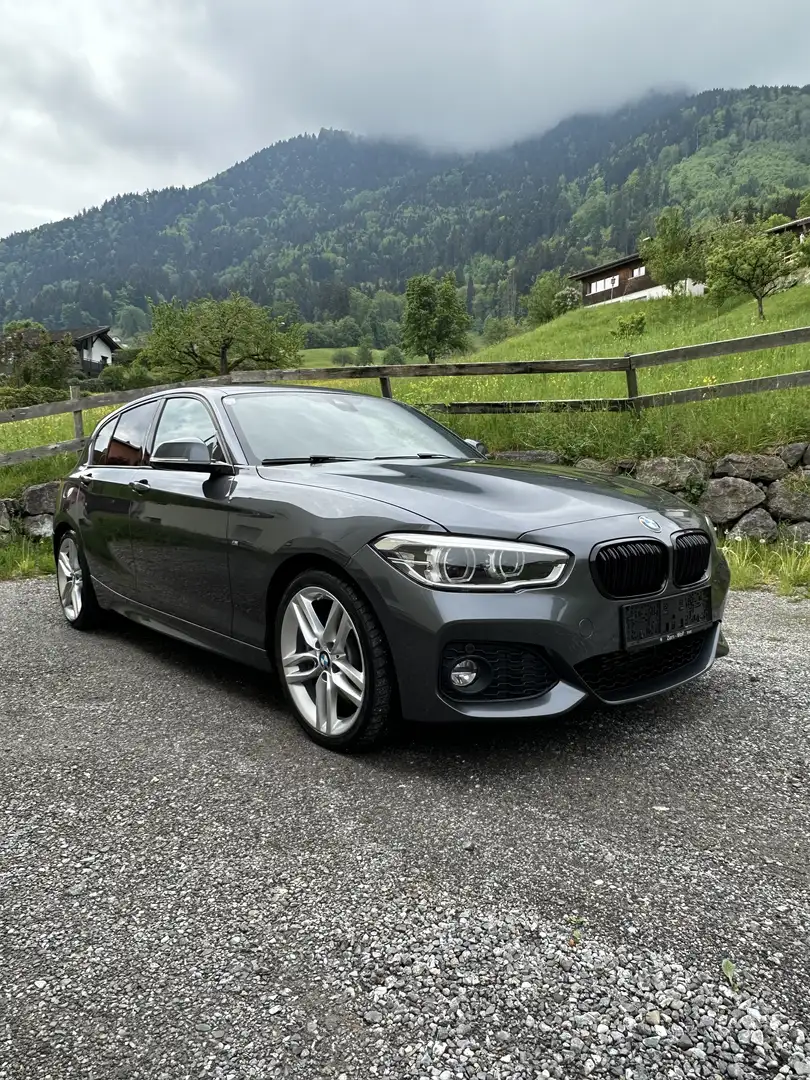 BMW 120 120d xDrive M Sport Aut. F20 Gris - 1
