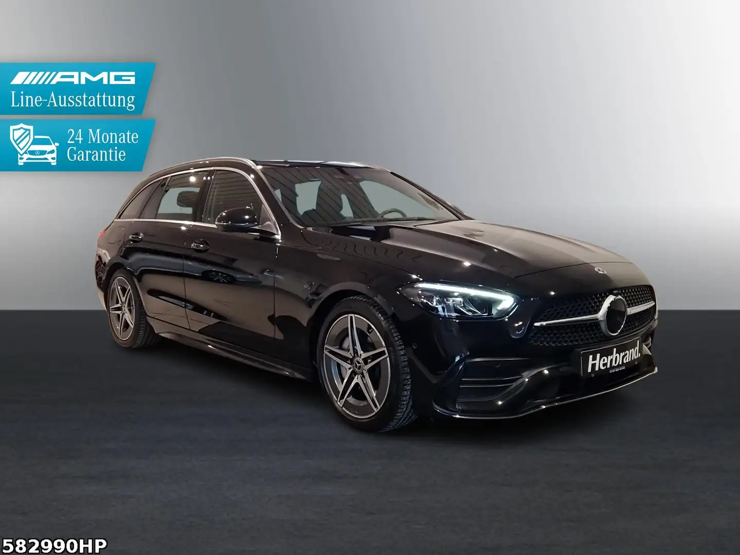 Mercedes-Benz C 200 T AMG  AHK LED Kamera PTS 18" LM Distronic Noir - 2