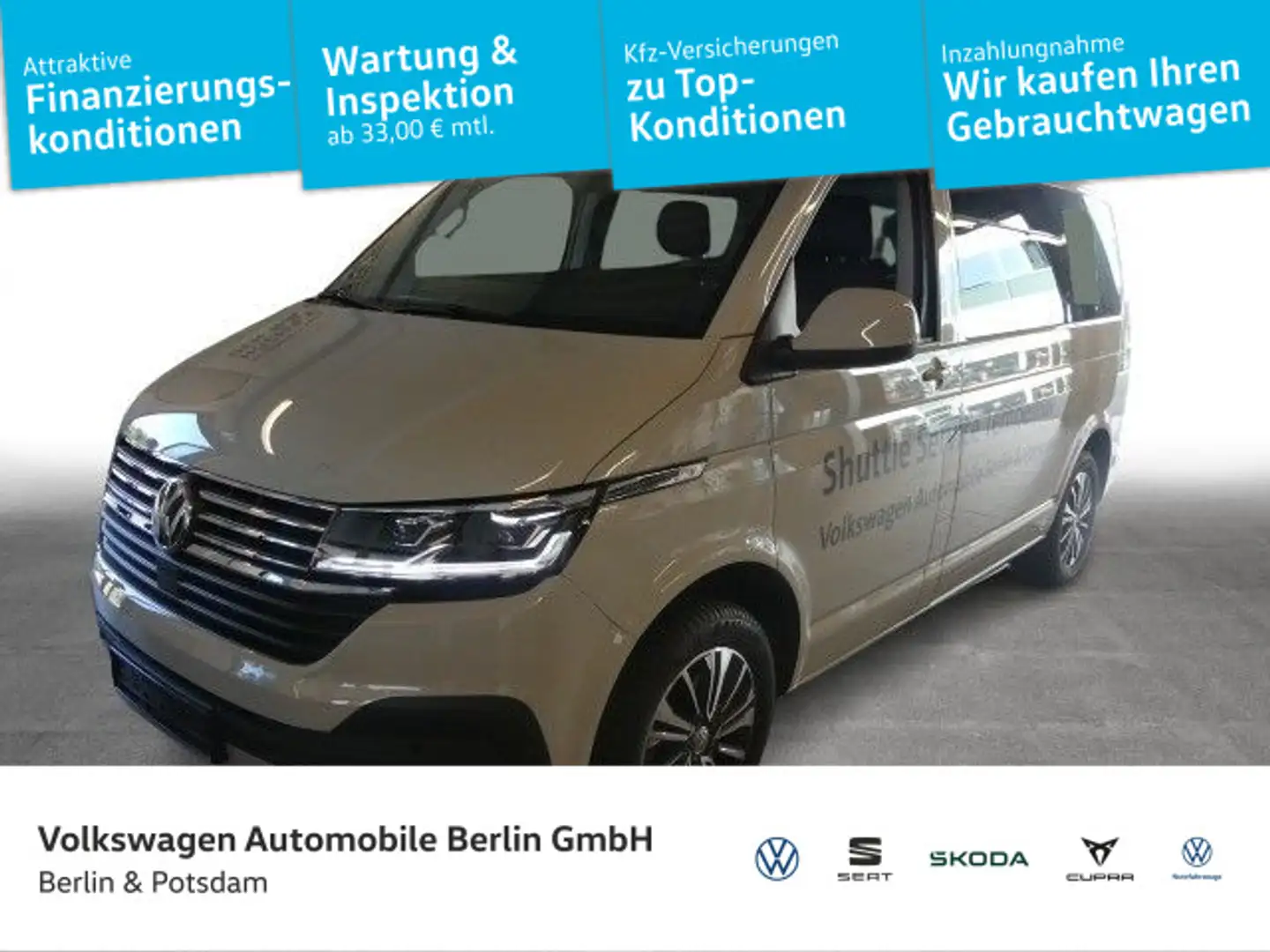 Volkswagen T6.1 Multivan 2.0TDI DSG NAVI LED KAMERA Grau - 1