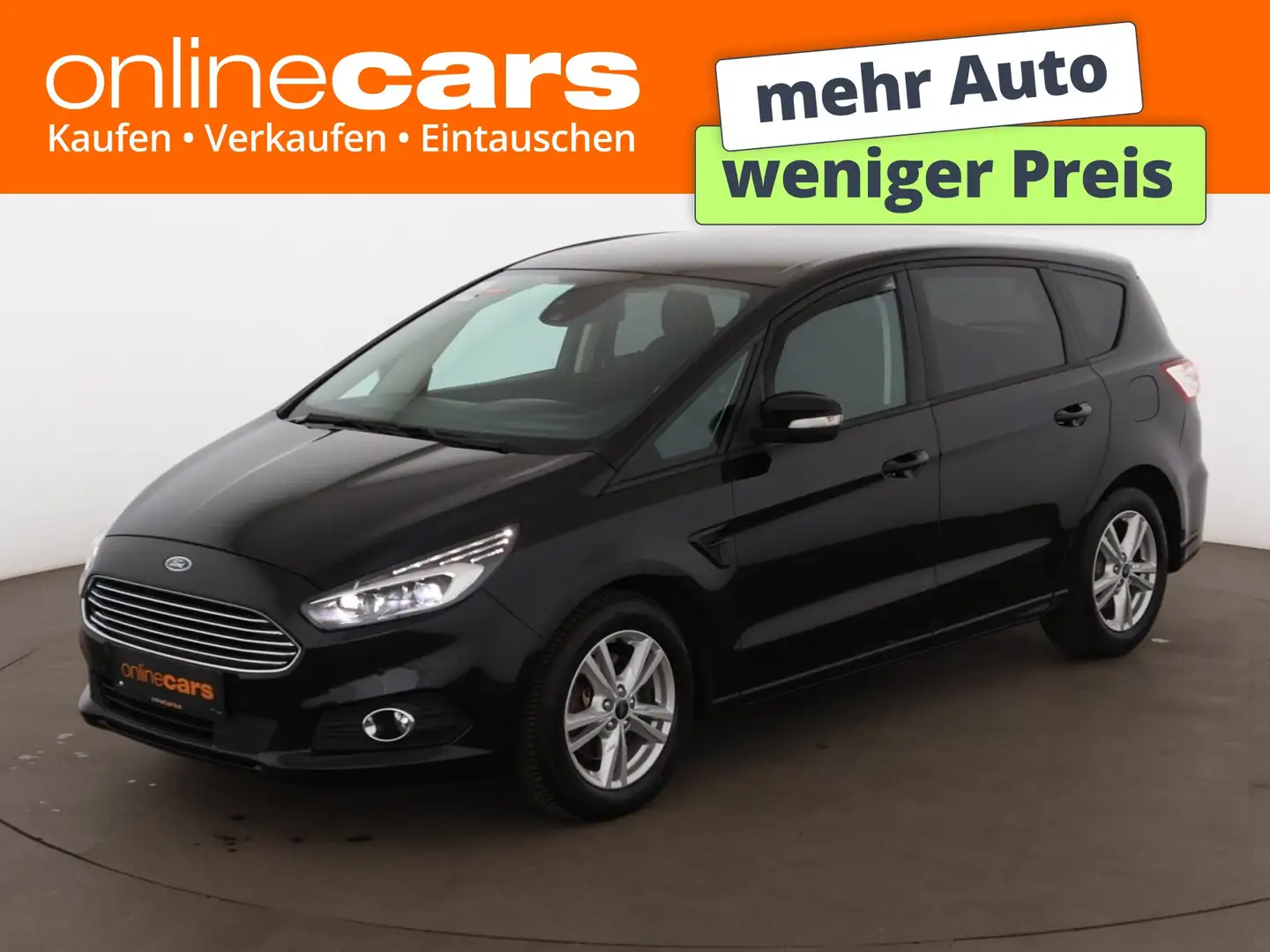 Ford S-Max 2.0 EcoBlue Business Aut LED NAVI SITZHZG Schwarz - 1