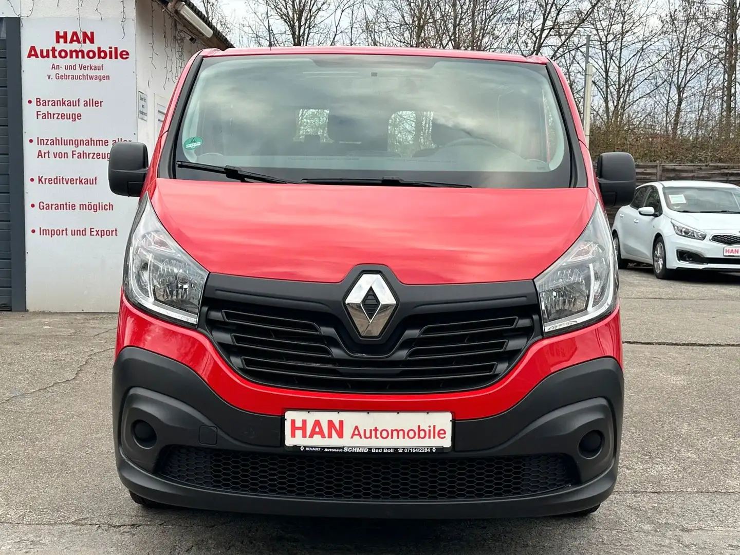 Renault Trafic Kasten L1H1 2,9t Komfort /Klima/AHK Rot - 1