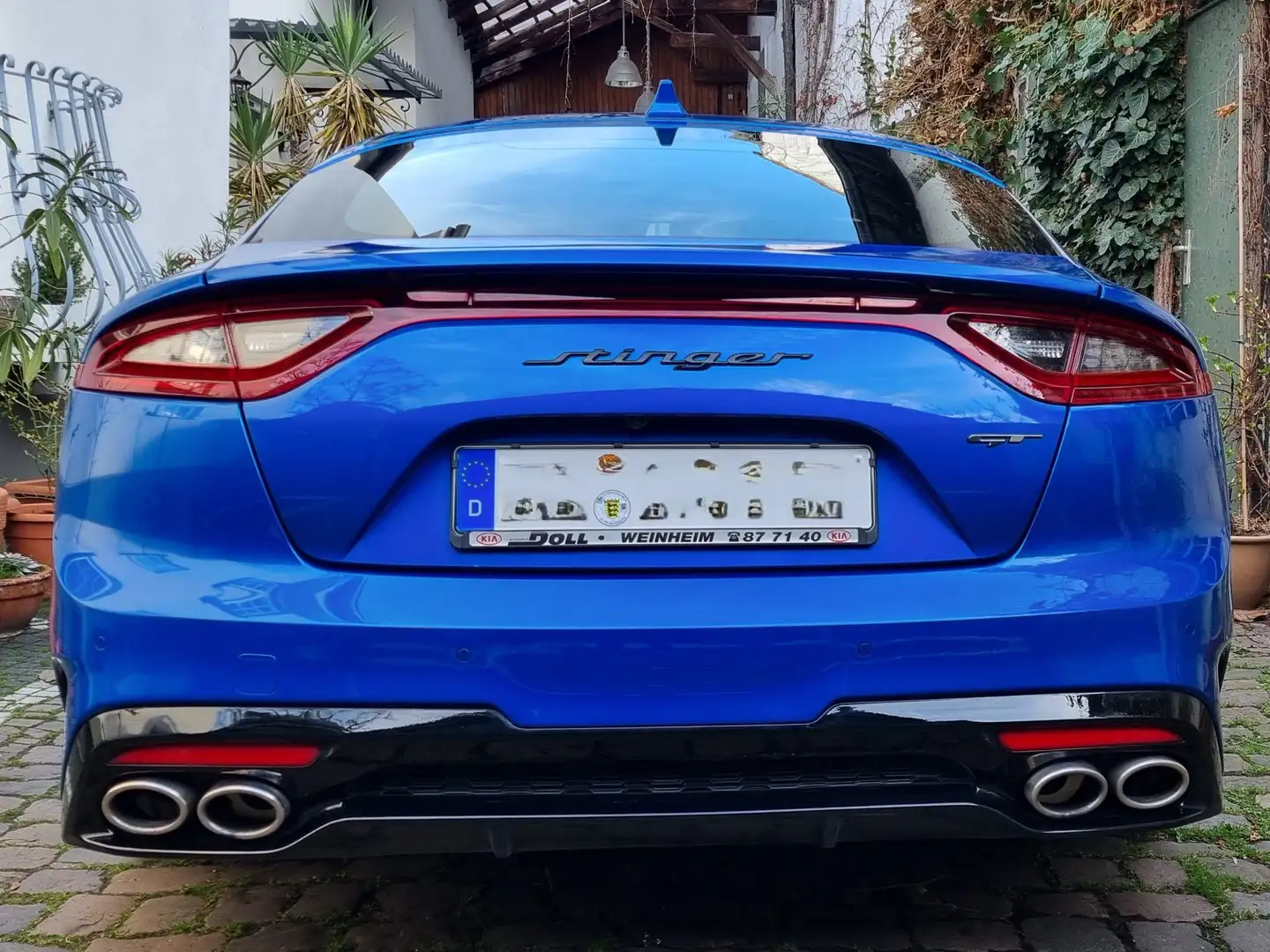 Kia Stinger Stinger 3.3 T-GDI AWD GT Blau - 2