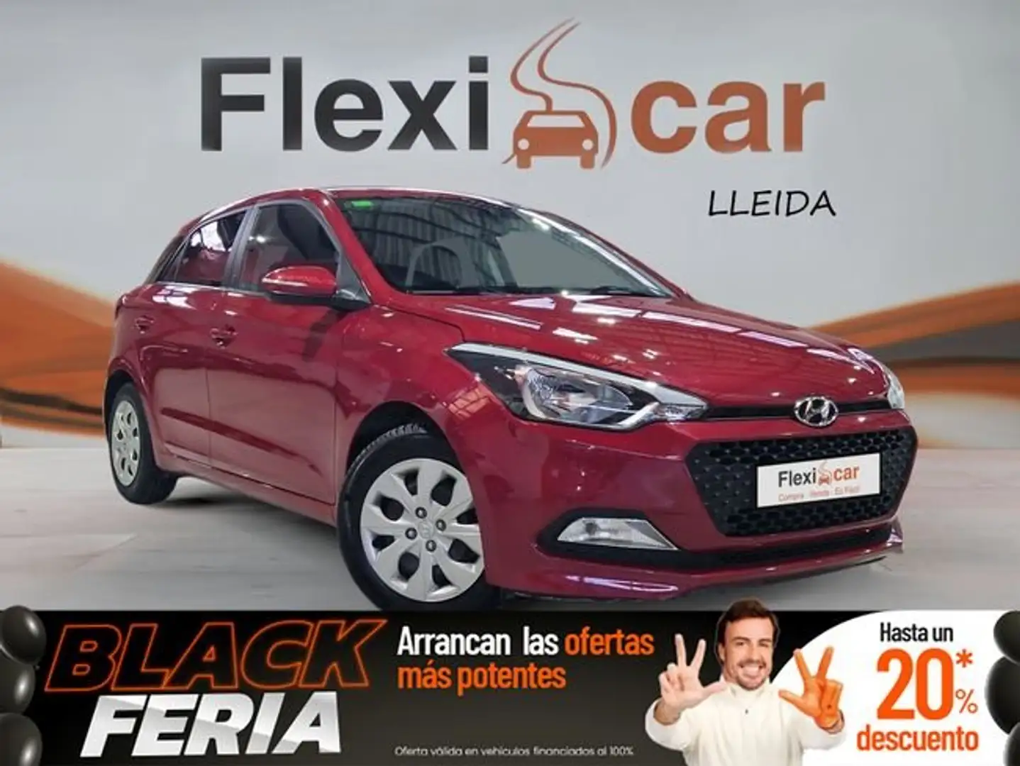 Hyundai i20 1.1CRDI 25 Aniversario Rouge - 1