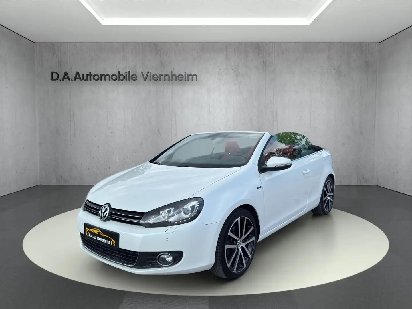 Volkswagen Golf VI Cabriolet Lounge°Xenon°Navi SHZ°PDC°Tem° Bianco - 1