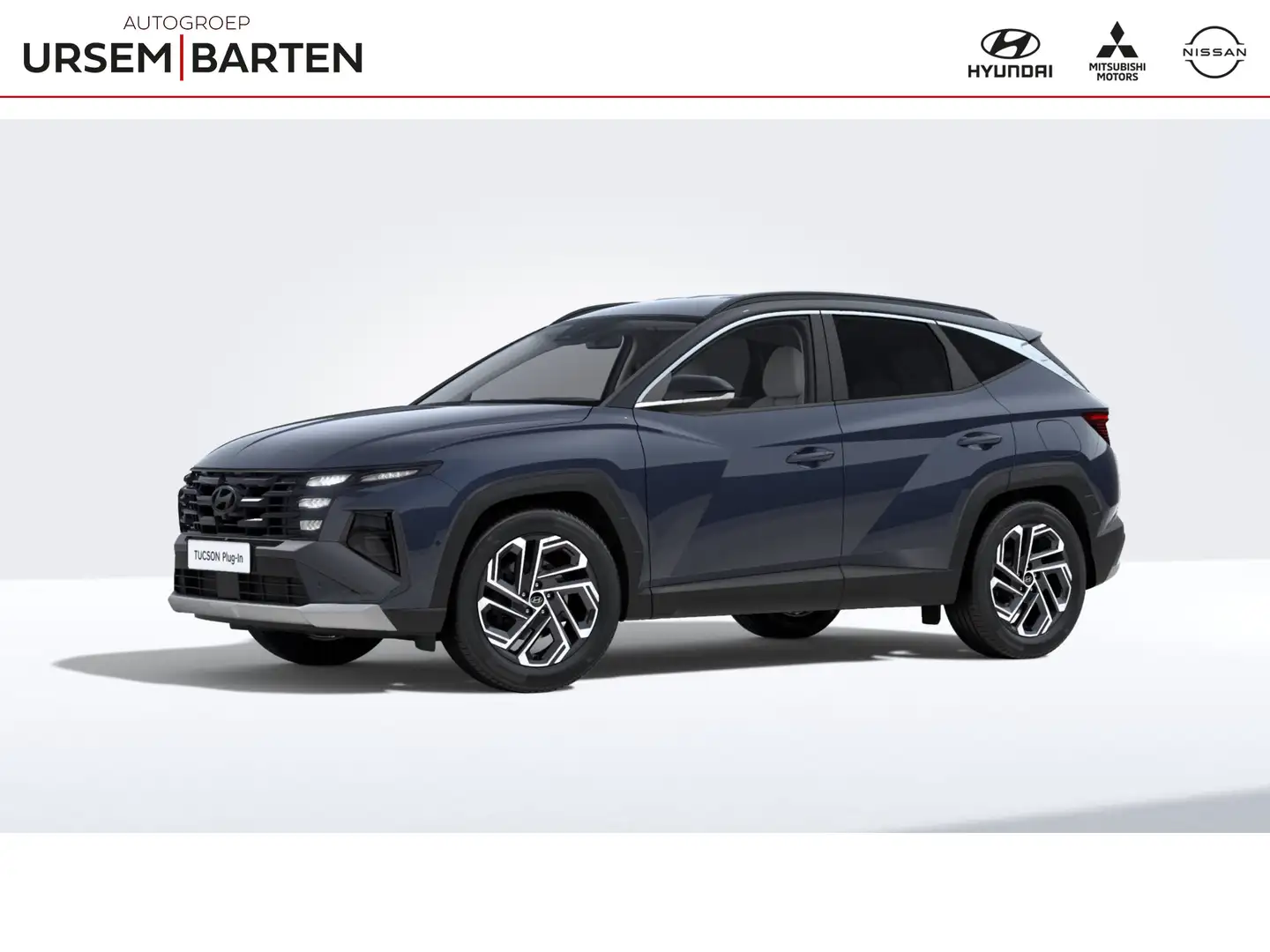 Hyundai TUCSON 1.6 T-GDI PHEV Premium | Sailing Blue Two Tone Blauw - 1