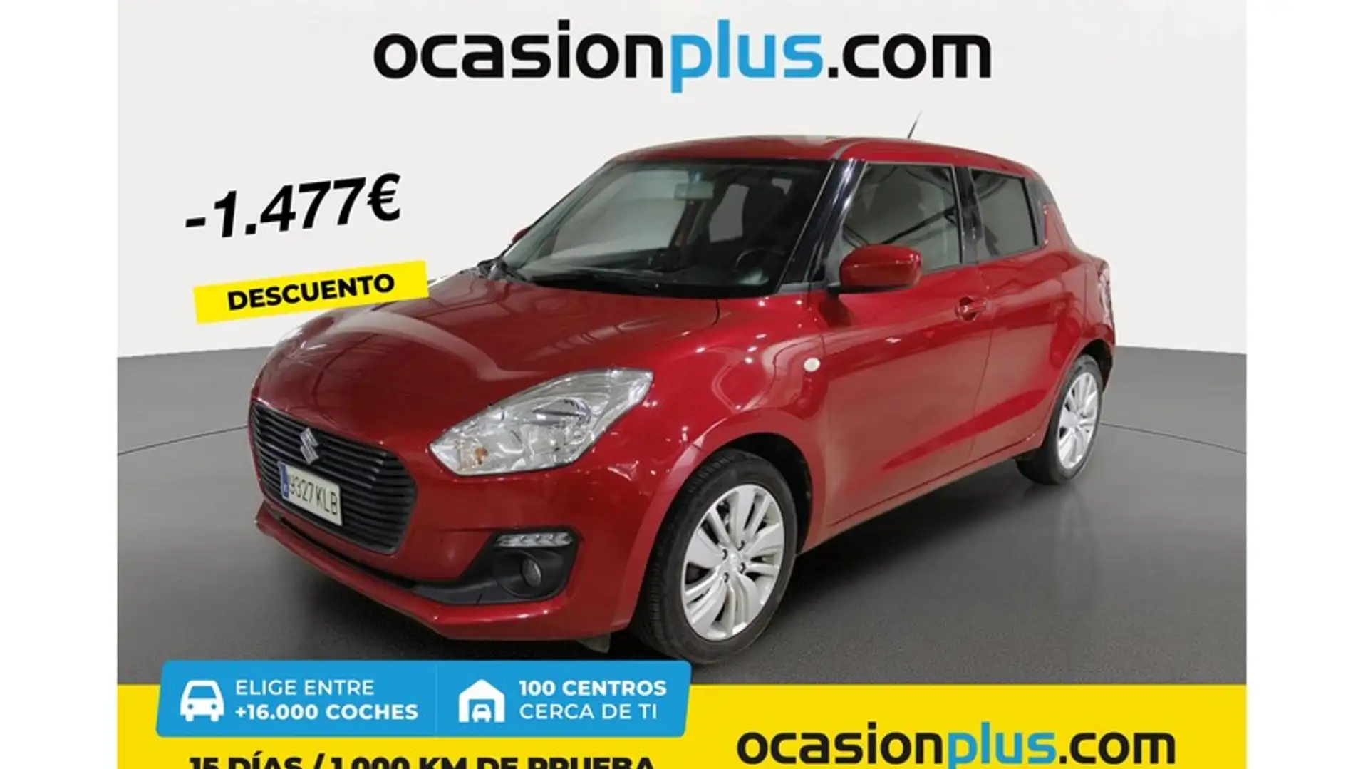 Suzuki Swift 1.2 GLE EVAP Rojo - 1