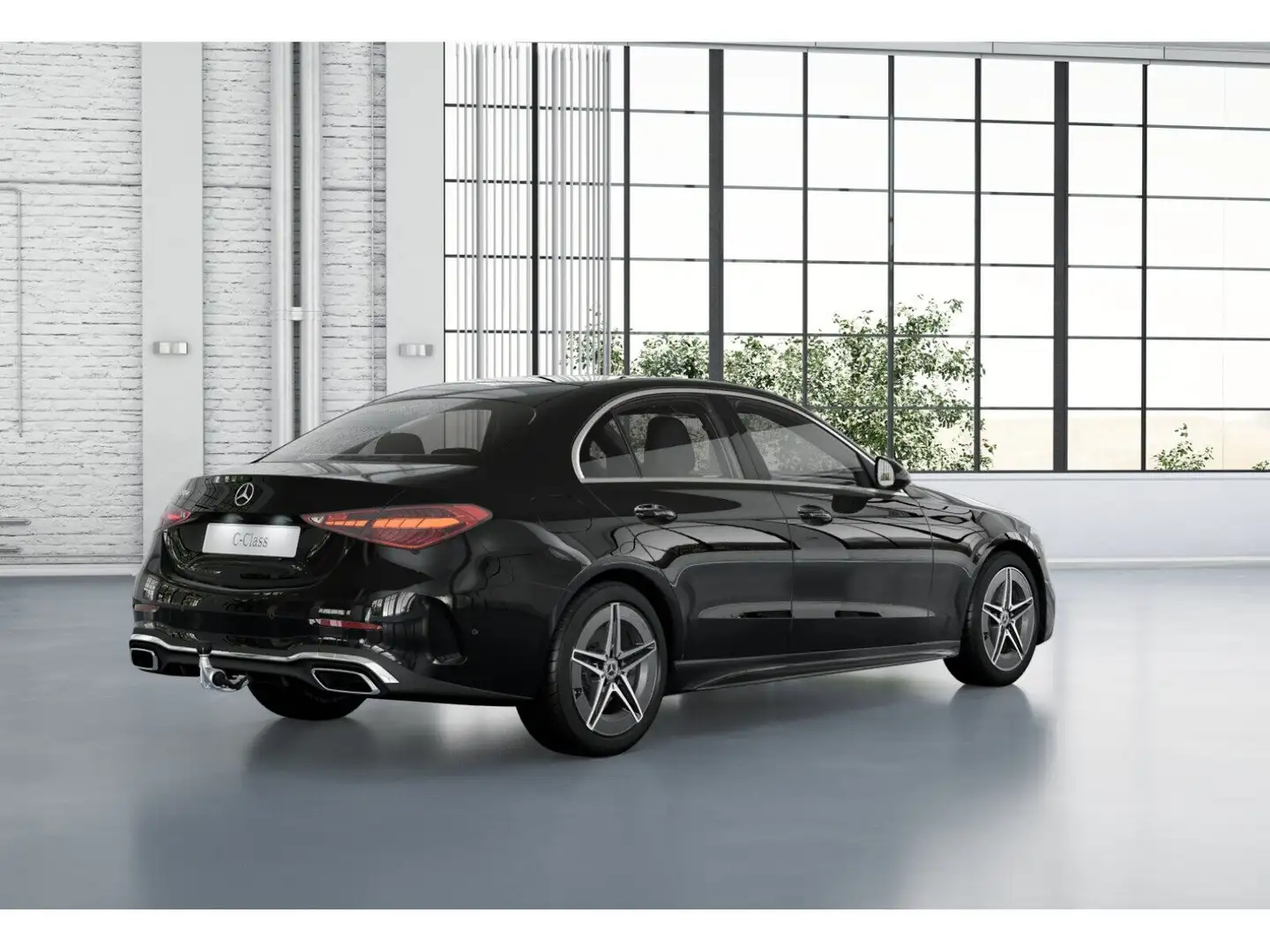 Mercedes-Benz C 220 d +AMG+KAMERA+AHK+Ambiente+SHZ+AUT+LED+PDC Zwart - 2