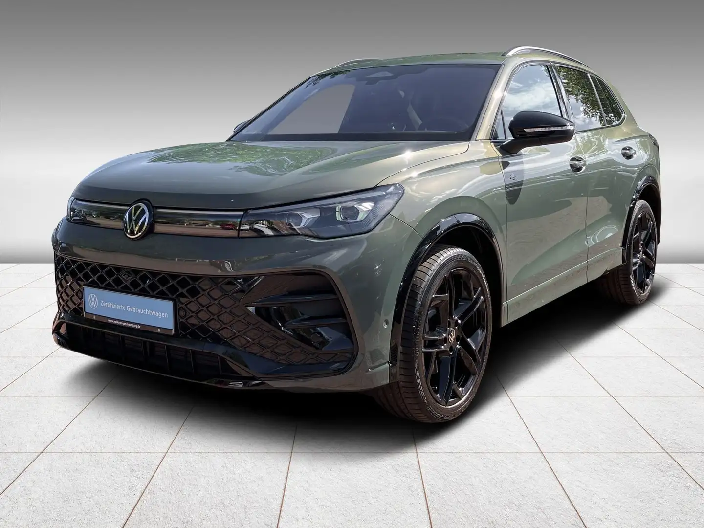 Volkswagen Tiguan 2.0 TDI R-Line 4Motion DSG Navi Panorama Groen - 2
