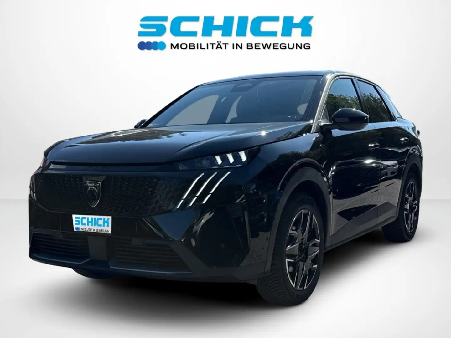 Peugeot 3008 GT Hybrid 145 e-DCS6 Schwarz - 1