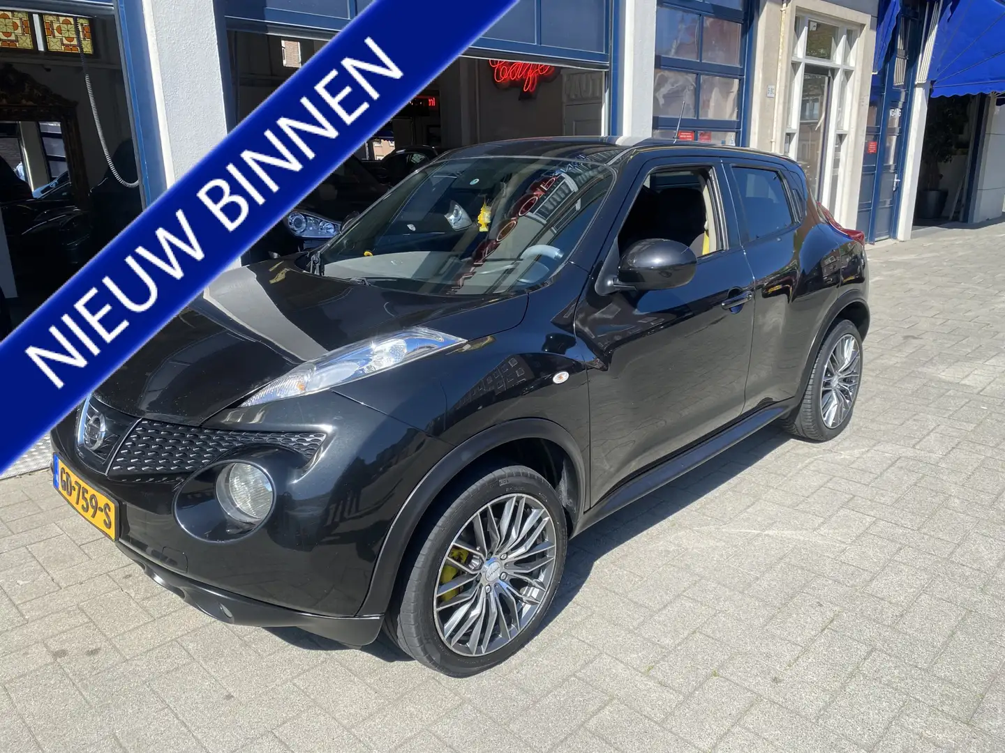 Nissan Juke 1.6 DIG-T Acenta 191 PK/NW APK 04-2026/NAVI/CAMERA Чорний - 1