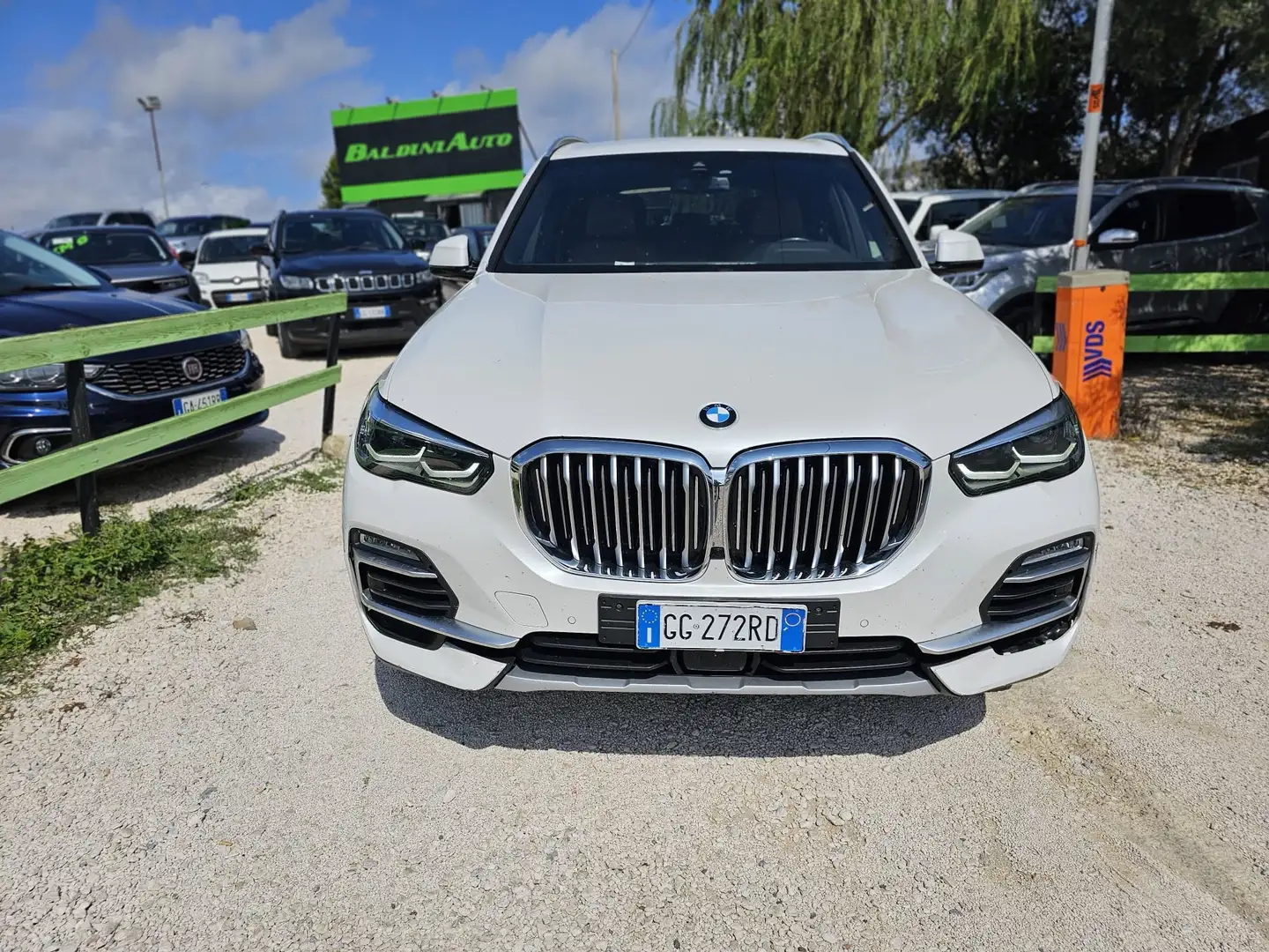 BMW X5 X5 xdrive25d xLine auto Bianco - 2