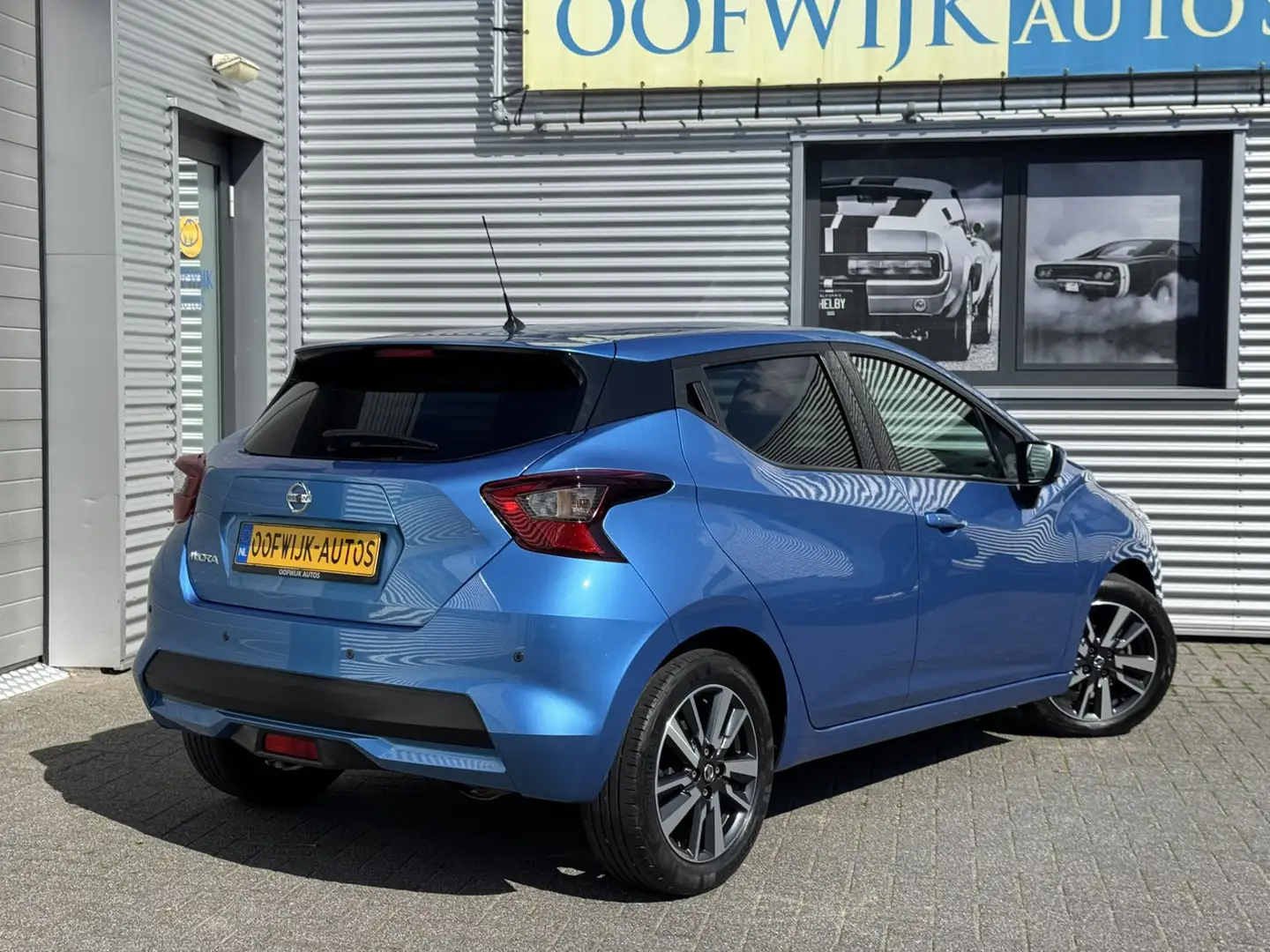 Nissan Micra 0.9 IG-T Tekna Clima Led CarPlay Blauw - 2