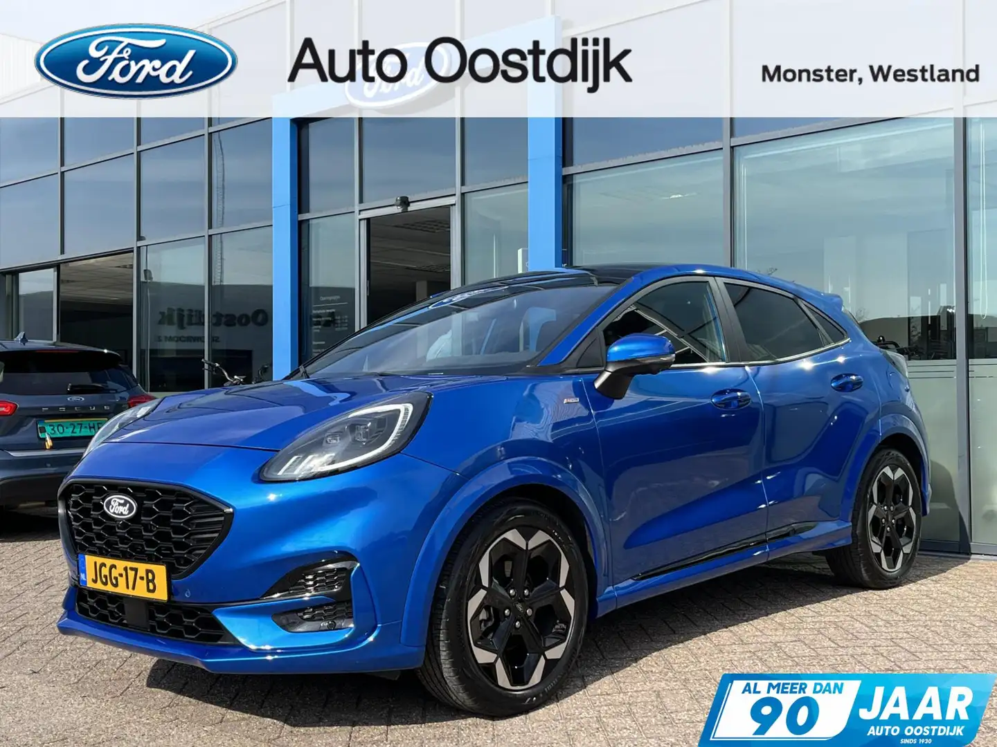 Ford Puma 1.0 EcoBoost Hybrid ST-Line X 155PK Automaat NIEUW Blauw - 1