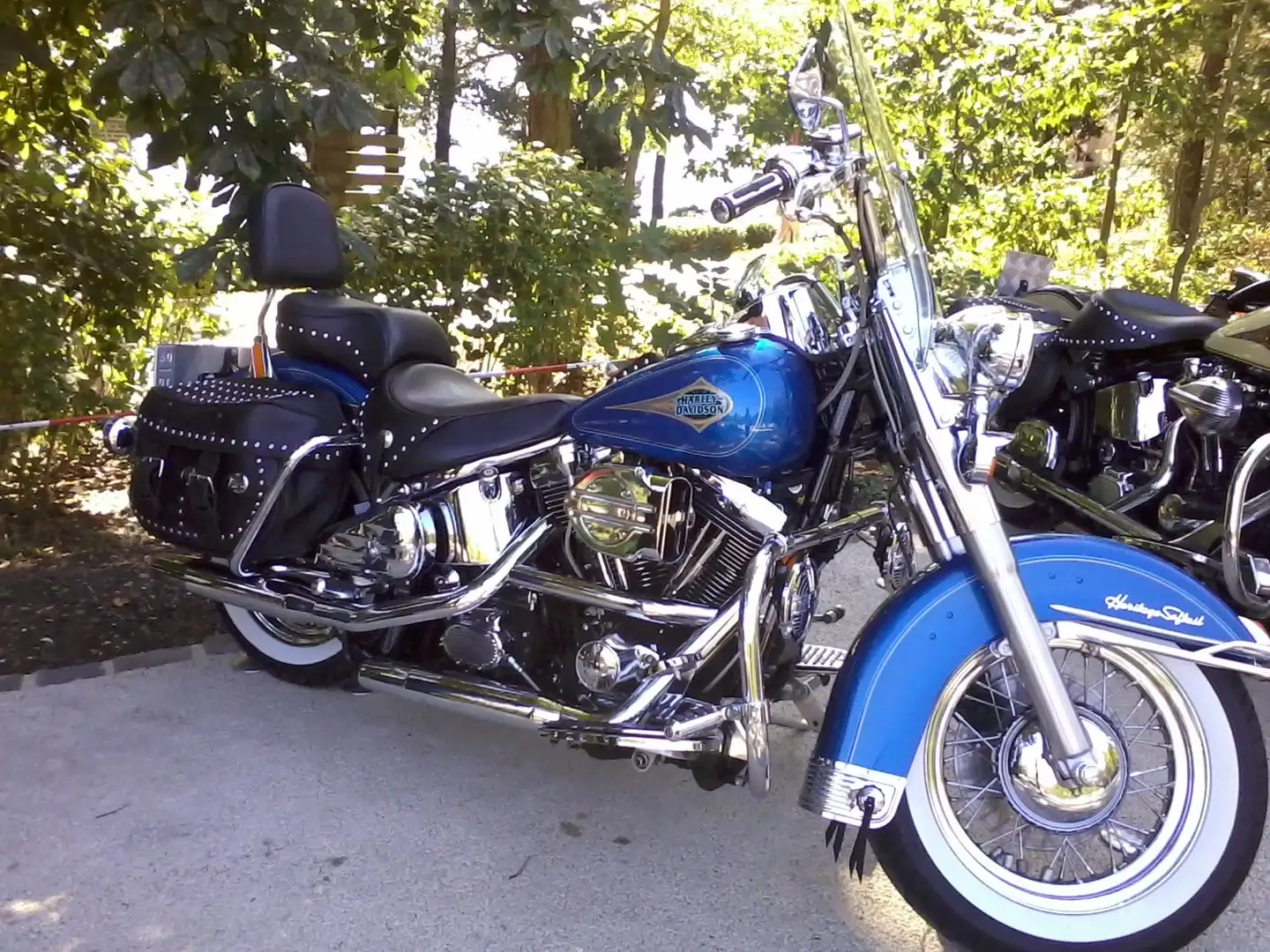 Harley-Davidson Heritage Softail Softail FXST Albastru - 1
